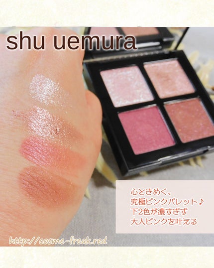 アイスカルプト/shu uemura/アイシャドウパレットを使ったクチコミ(5枚目)
