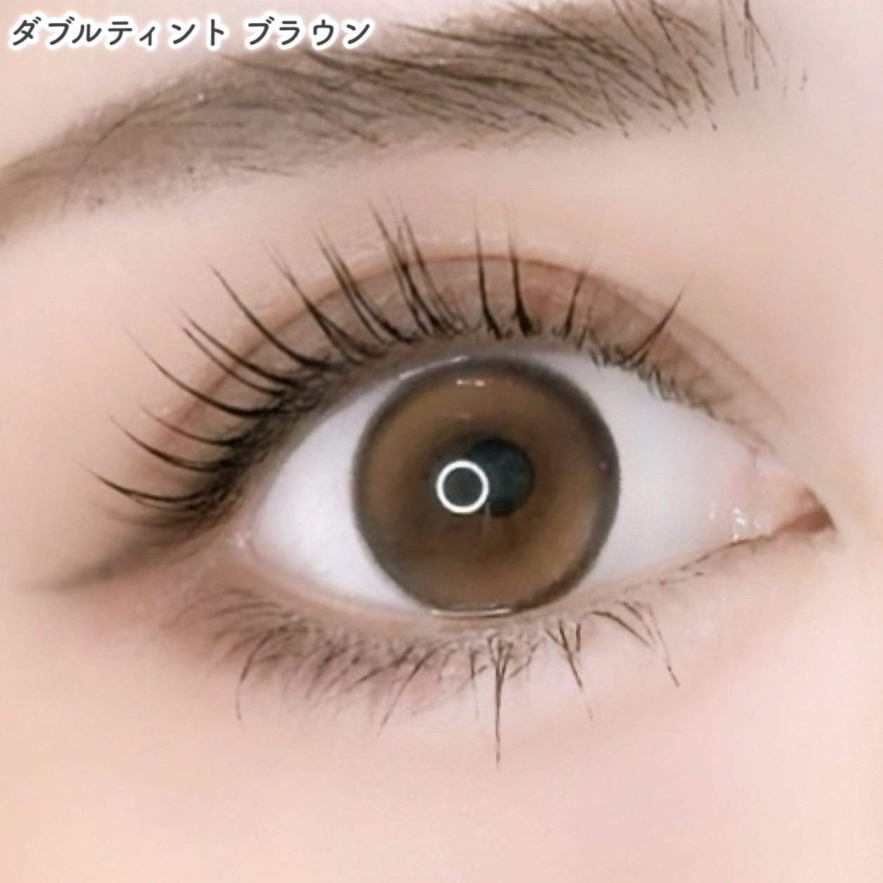 Double Tint 1day/OLENS/カラーコンタクトレンズを使ったクチコミ（3枚目）