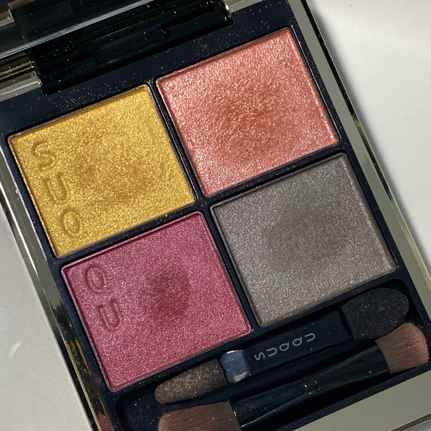 シグニチャー カラー アイズ/SUQQU/アイシャドウパレットを使ったクチコミ（2枚目）