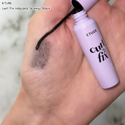 カールフィックスマスカラ スキニー ブラック/ETUDE/マスカラの画像