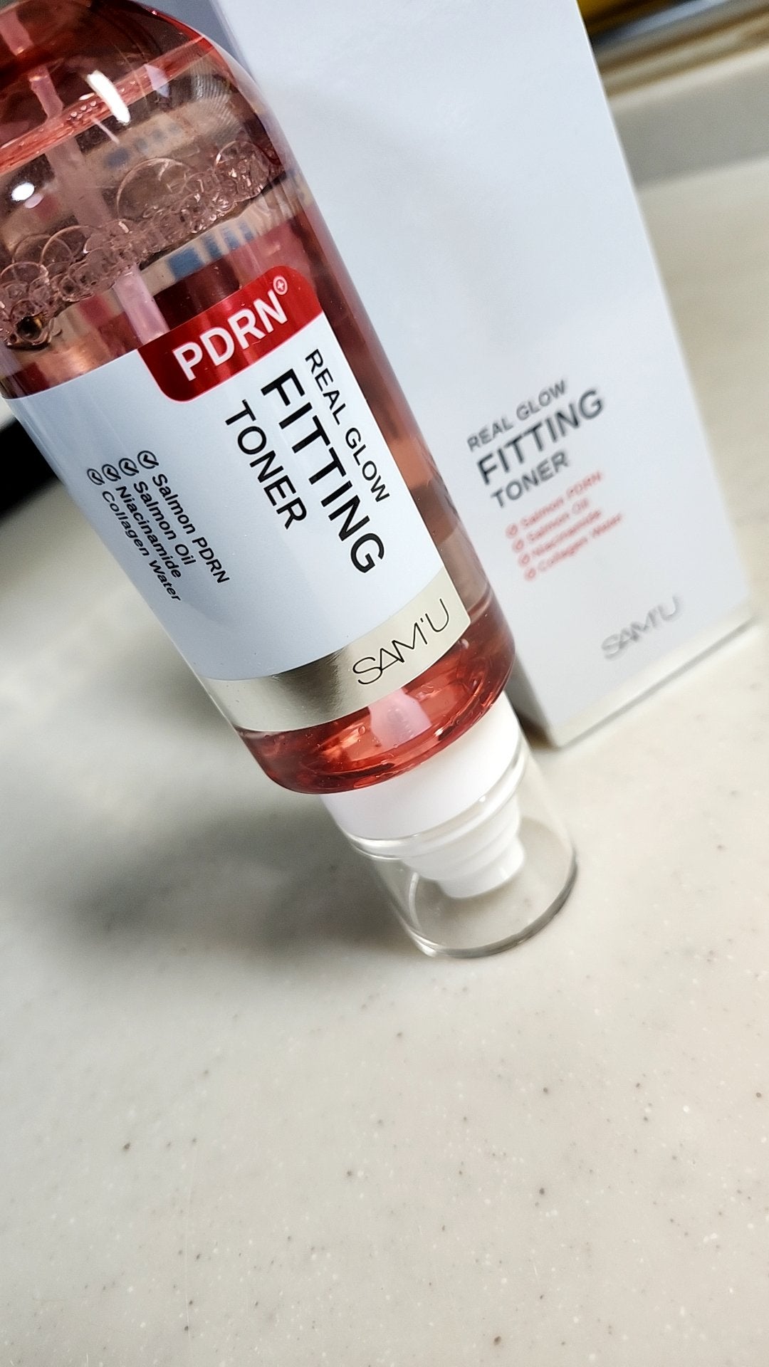 PDRNリアルグロウフィッティングトナー/SAM'U/ミスト状化粧水を使ったクチコミ(1枚目)