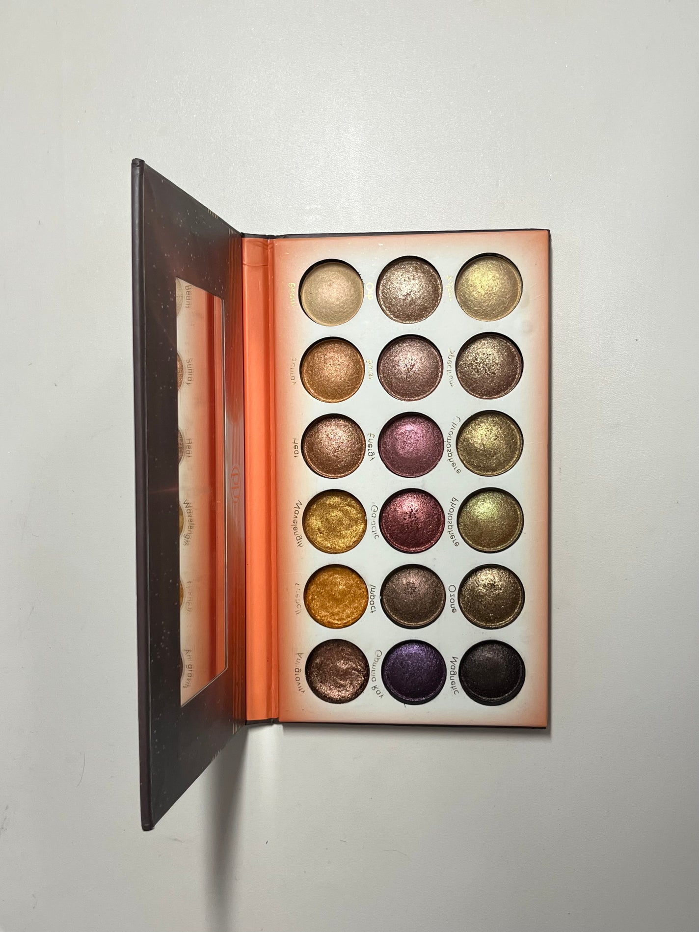 Solar Flare 18 Color Baked Eyeshadow Palette/bh cosmetics/アイシャドウパレットを使ったクチコミ(1枚目)