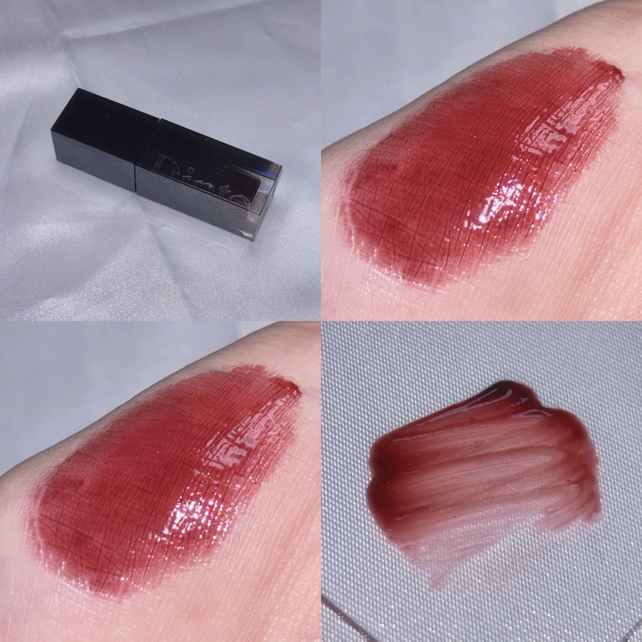 ブラーグロイリップティント/Dinto/リップティントを使ったクチコミ（2枚目）