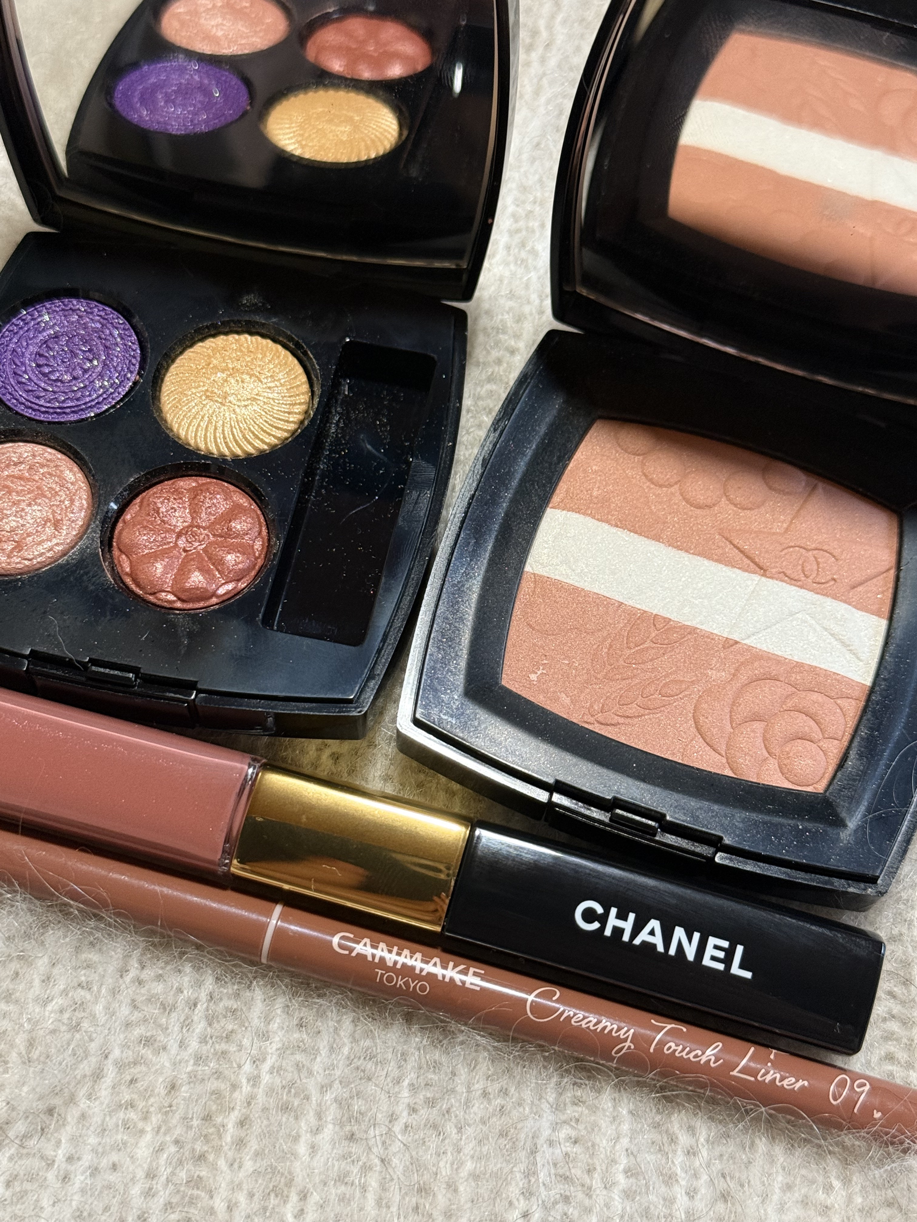 レ キャトル オンブル ブトン/CHANEL/アイシャドウパレットを使ったクチコミ（3枚目）