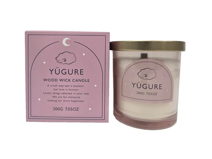 THREEPPY 木芯キャンドル(YUGURE)