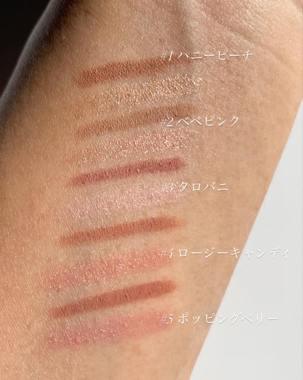 カラープレイデュアルライナー/2aN/スティックアイシャドウを使ったクチコミ(5枚目)