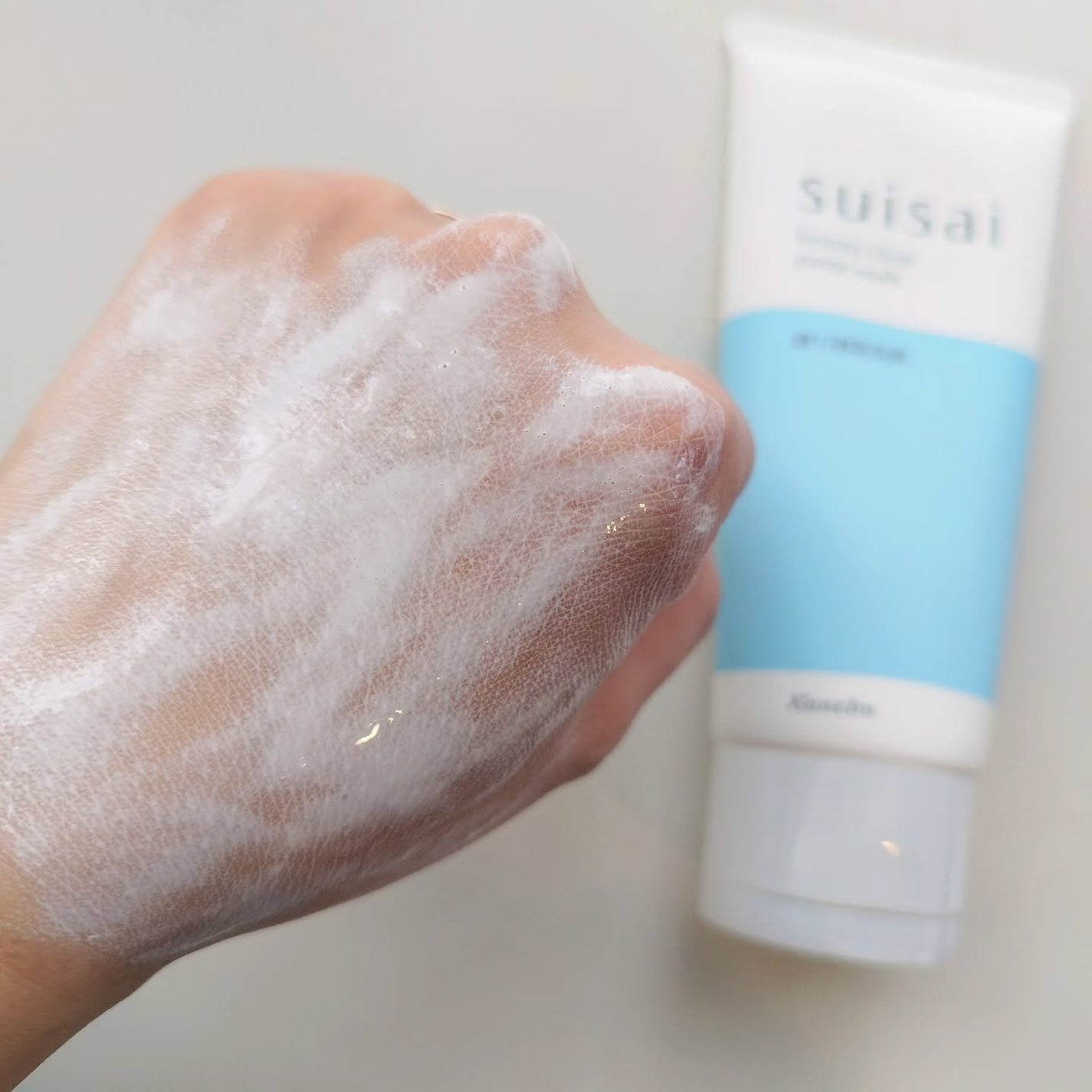 スイサイ ビューティクリア ペーストウォッシュ/suisai/洗顔フォームを使ったクチコミ(5枚目)