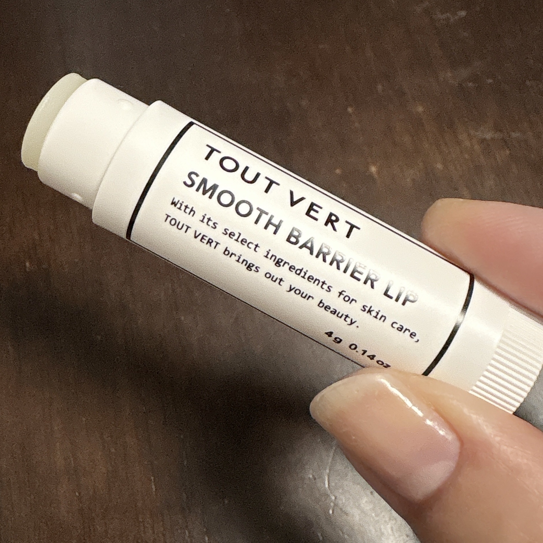 スムースバリアリップ/TOUT VERT/リップクリームを使ったクチコミ（3枚目）