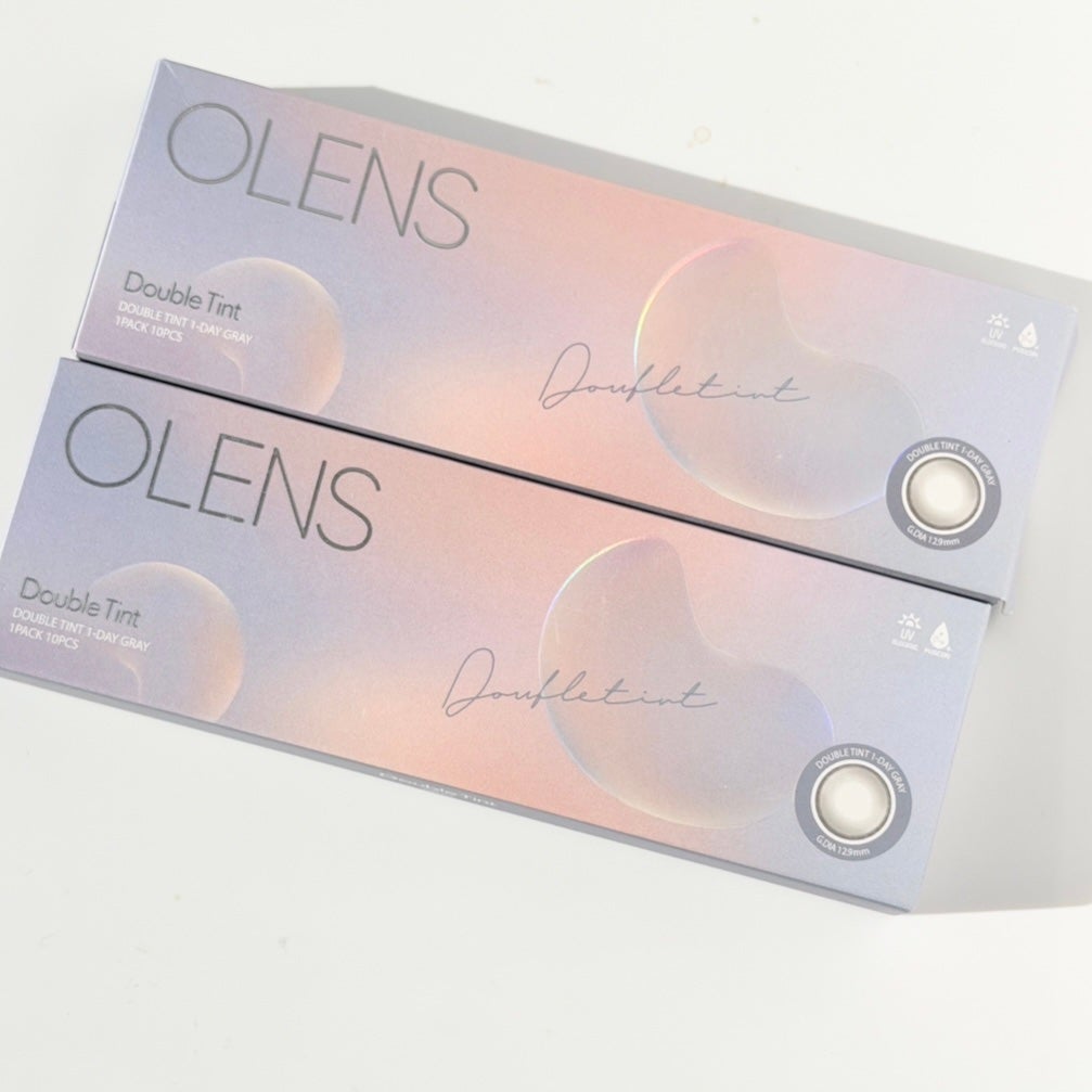 Double Tint 1day/OLENS/カラーコンタクトレンズを使ったクチコミ(4枚目)