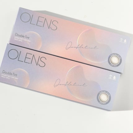 Double Tint 1day グレー/OLENS/カラーコンタクトレンズの画像
