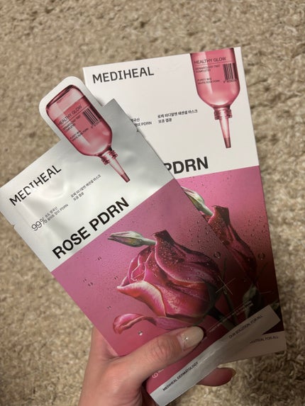 ローゼPDRNエッセンシャルマスクヘルシーグロウ/MEDIHEAL/シートマスク・パックを使ったクチコミ(1枚目)