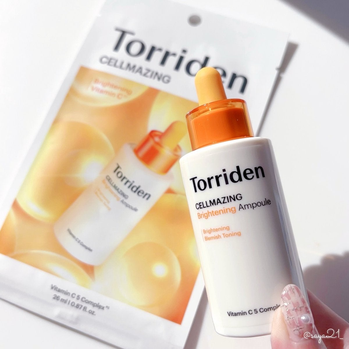 セルメイジング ビタC ブライトニングアンプル/Torriden/美容液を使ったクチコミ（1枚目）