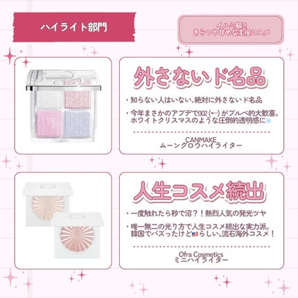 OFRA mini Highlighter/Ofra Cosmetics/パウダーハイライトを使ったクチコミ(5枚目)