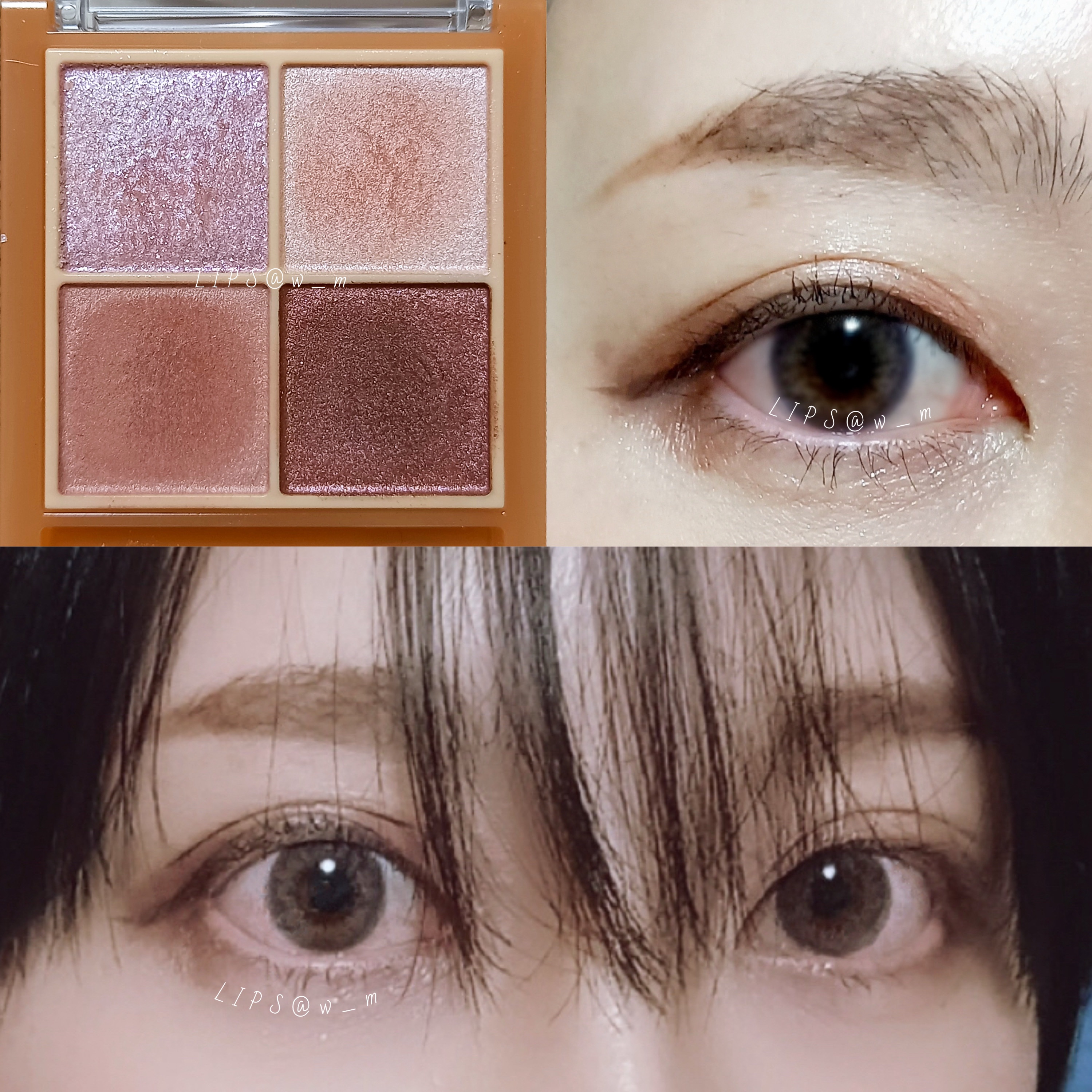 ベージュトーンアイシャドウ/CEZANNE/アイシャドウパレットを使ったクチコミ（1枚目）