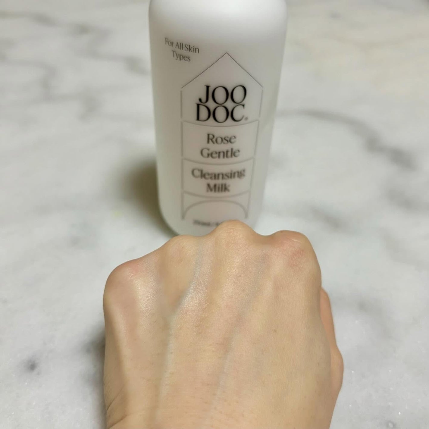 ローズジェントルクレンジングミルク/JOODOC/ミルククレンジングを使ったクチコミ(4枚目)