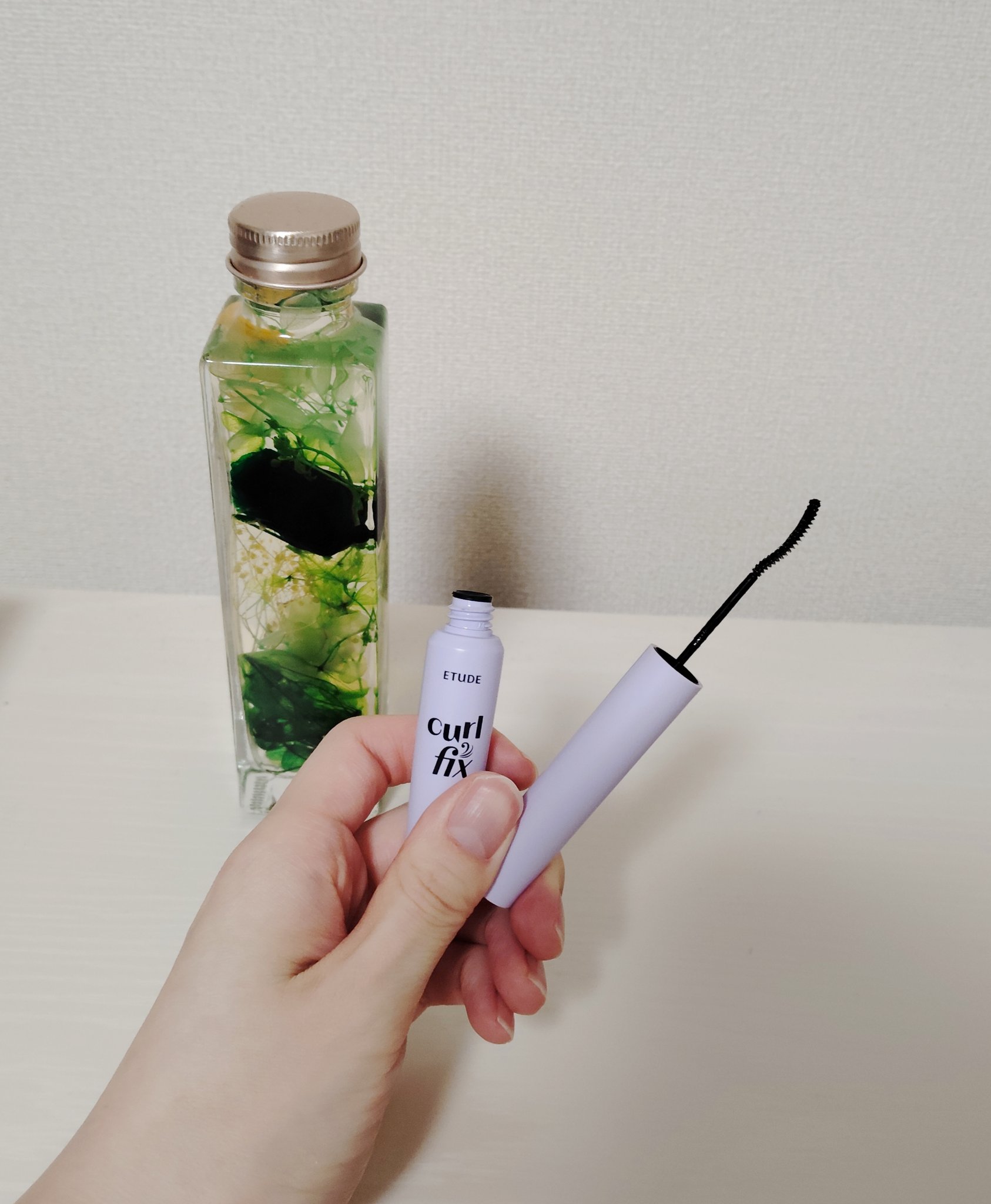 カールフィックスマスカラ スキニー ブラック/ETUDE/マスカラを使ったクチコミ（2枚目）