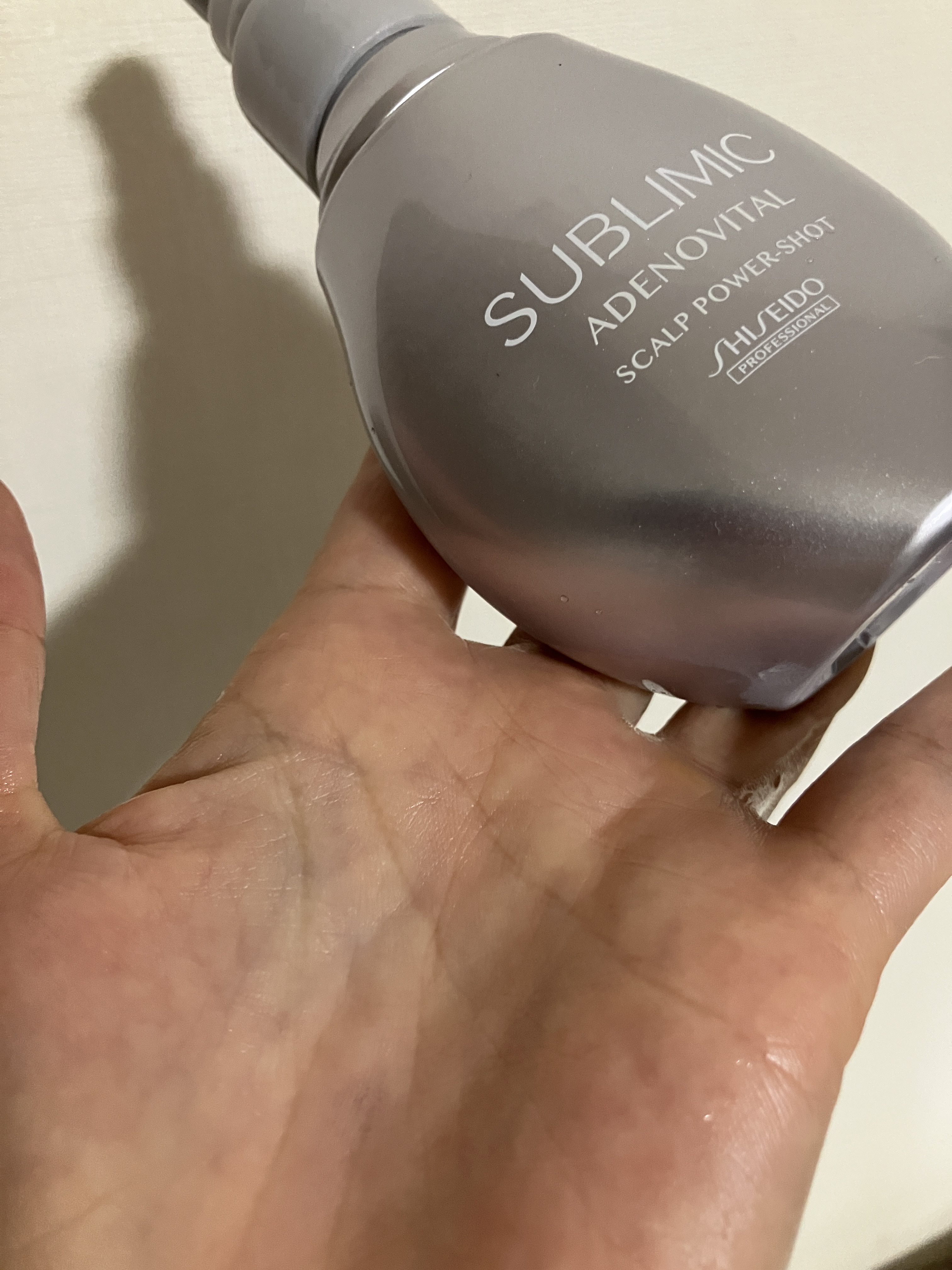 アデノバイタル スカルプ パワーショット/サブリミック/頭皮ローションを使ったクチコミ（1枚目）