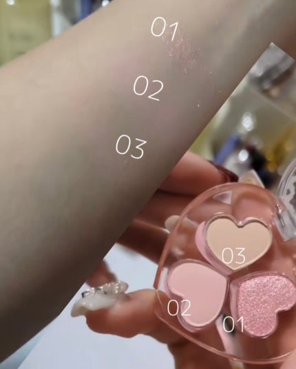 ラブクローバーパレット/2aN/アイシャドウパレットを使ったクチコミ(4枚目)