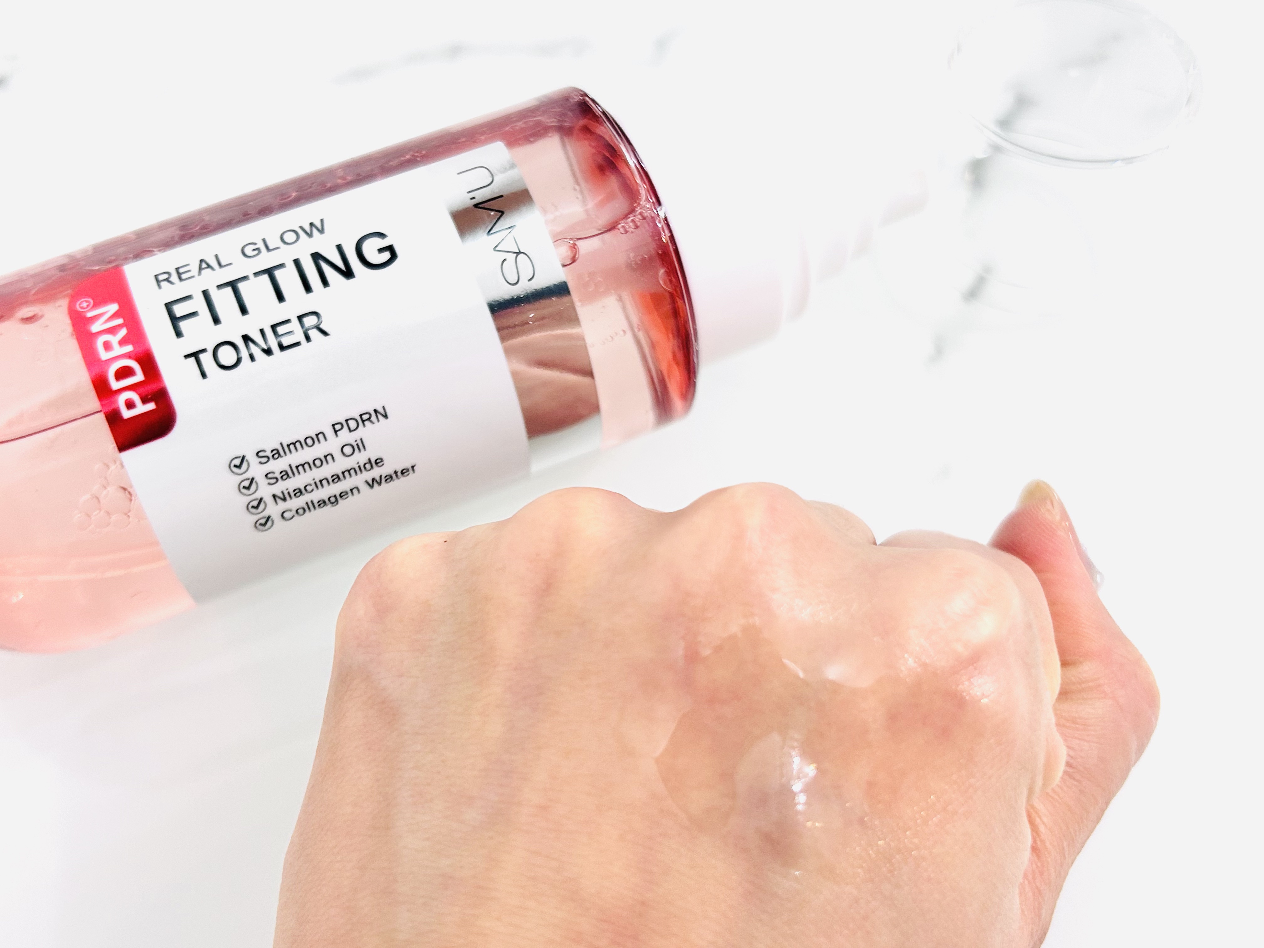 PDRNリアルグロウフィッティングトナー/SAM'U/ミスト状化粧水を使ったクチコミ（3枚目）