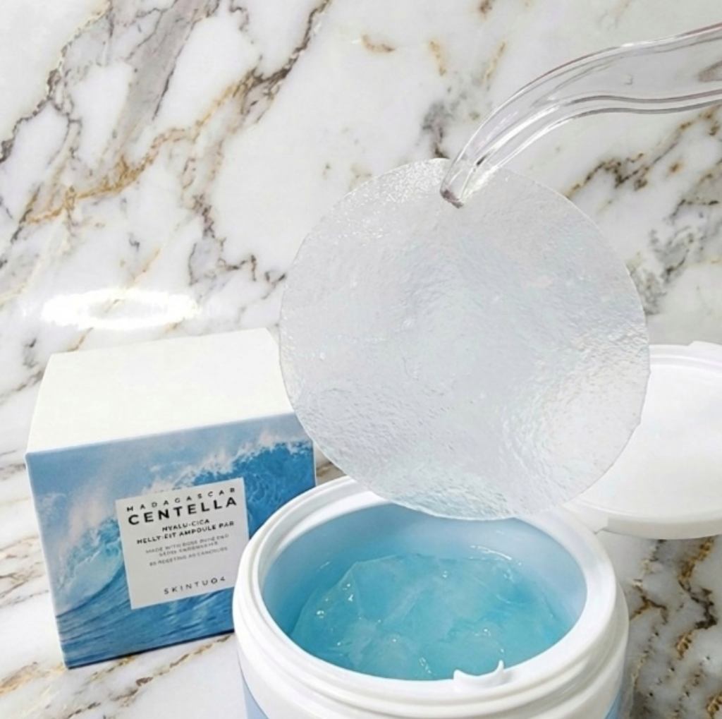 ヒアルーシカジェリーフィットアンプルパッド/SKIN1004/トナーパッドを使ったクチコミ（3枚目）