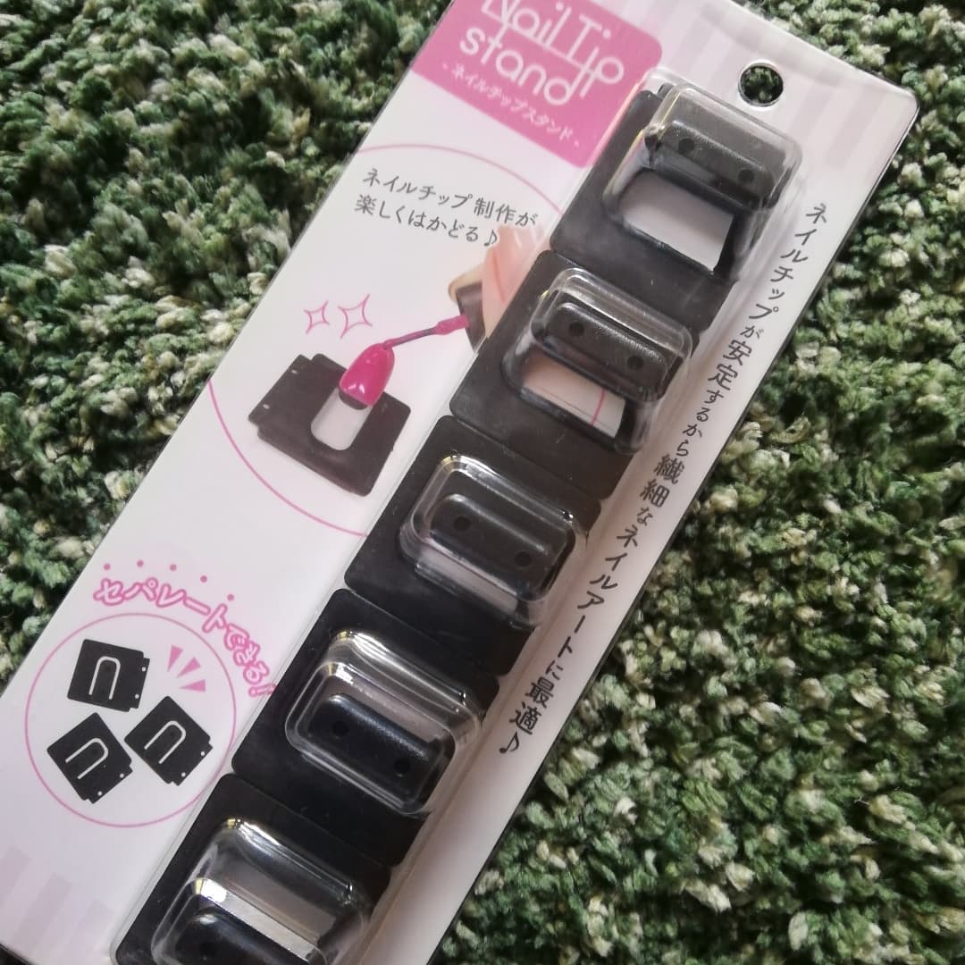 ネイルチップスタンド/セリア/ネイル用品を使ったクチコミ（1枚目）