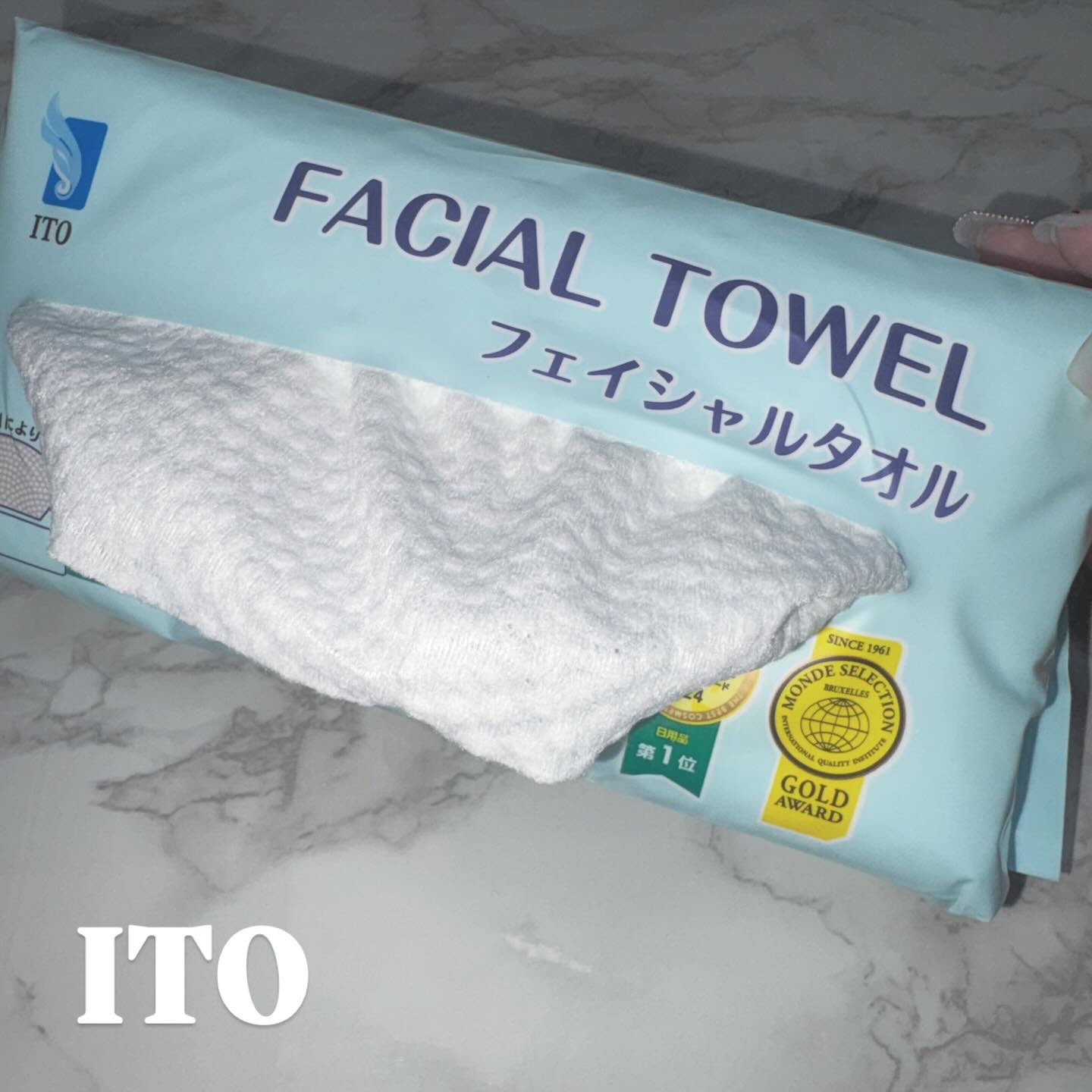 ITOフェイシャルタオル/ITO/クレンジングタオルを使ったクチコミ（1枚目）