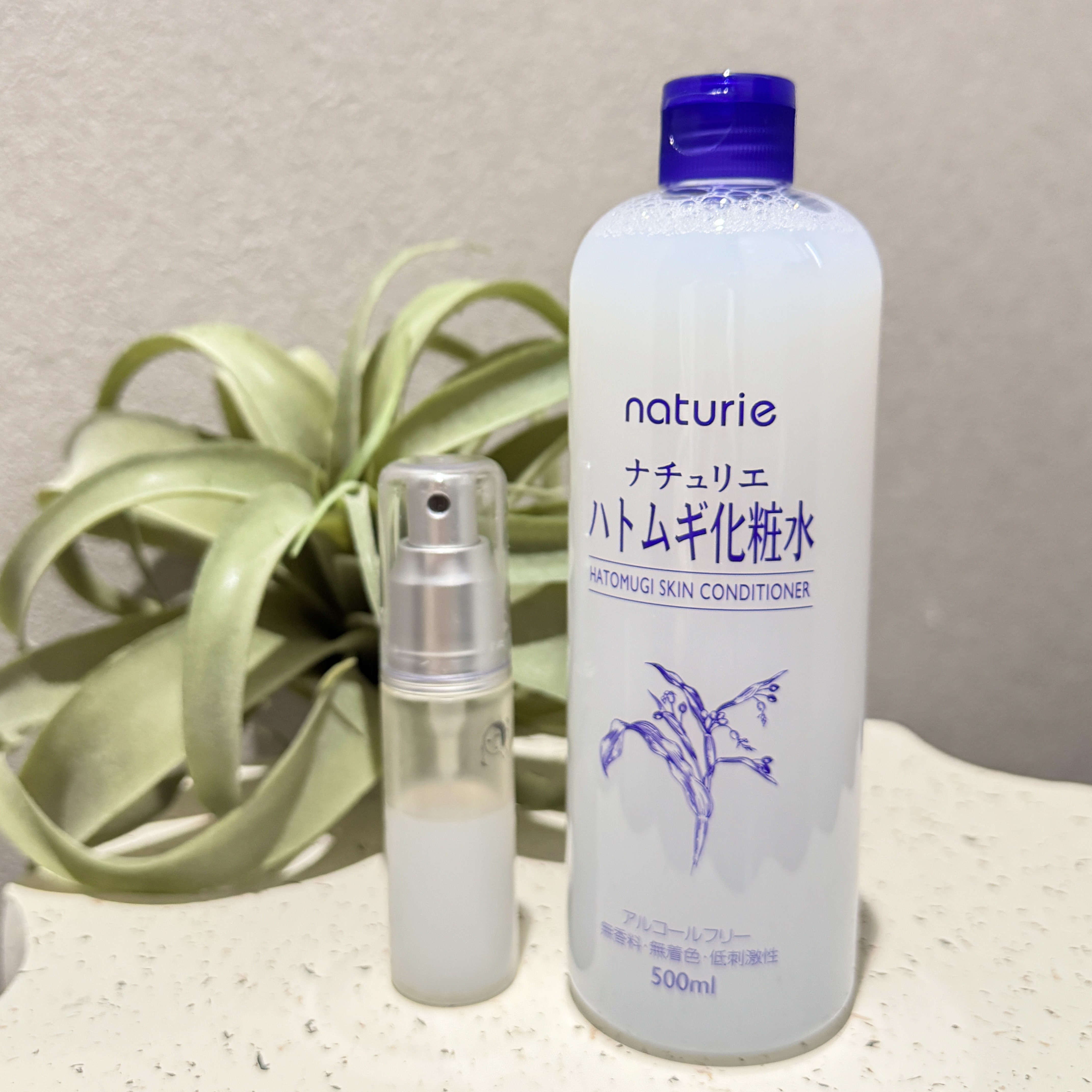 ハトムギ化粧水(ナチュリエ スキンコンディショナー R )/ナチュリエ/化粧水を使ったクチコミ（3枚目）