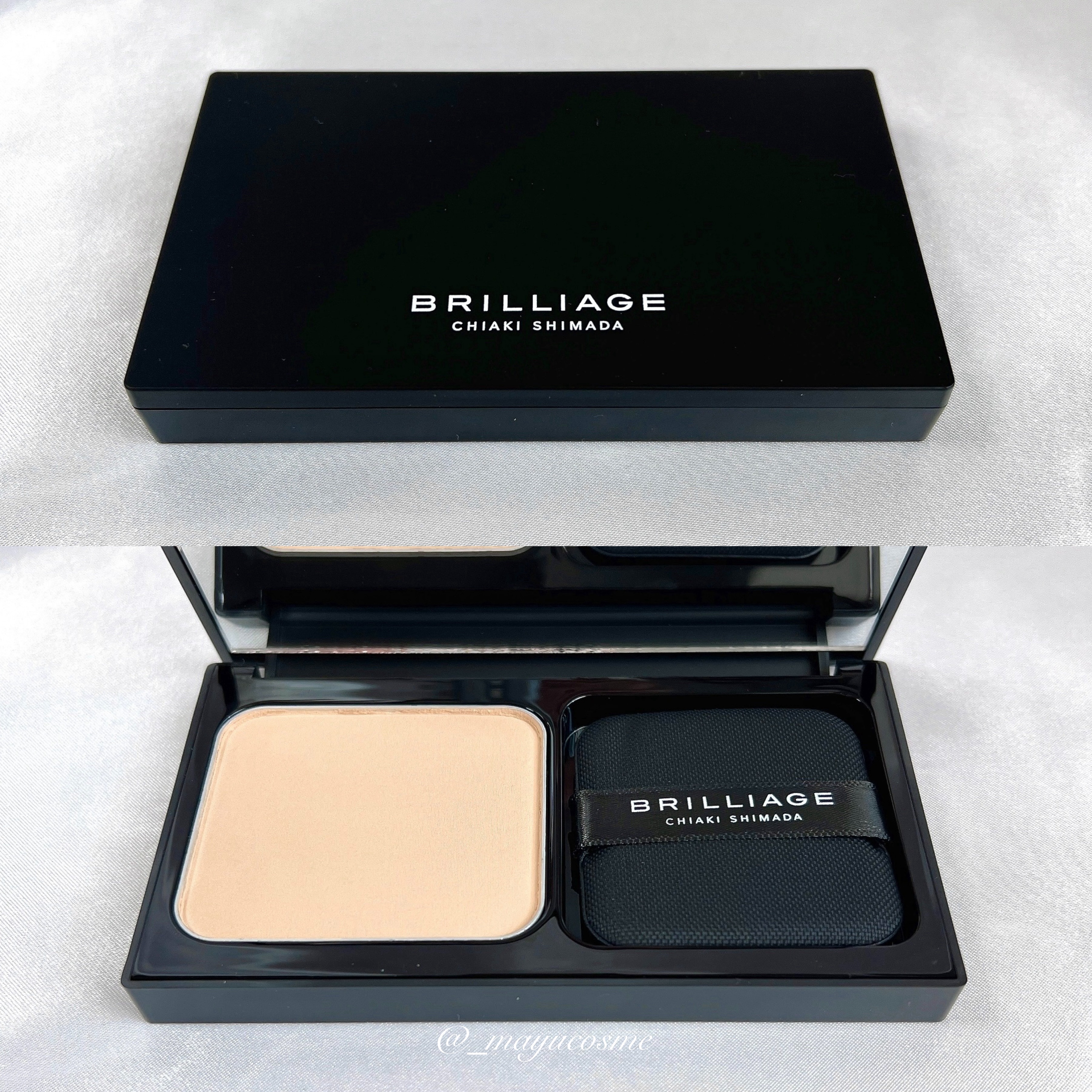 パウダリーファンデーション レジェンダリー グロウ/ブリリアージュ/パウダーファンデーションを使ったクチコミ（2枚目）