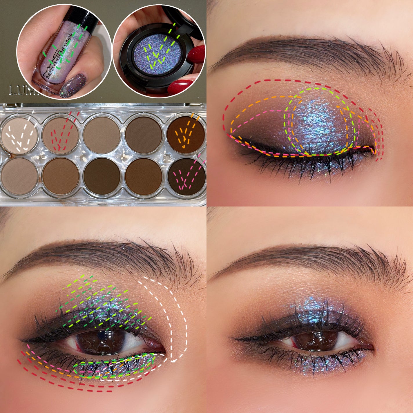 ダズルシャドウ リキッド/M・A・C/リキッドアイシャドウを使ったクチコミ(5枚目)