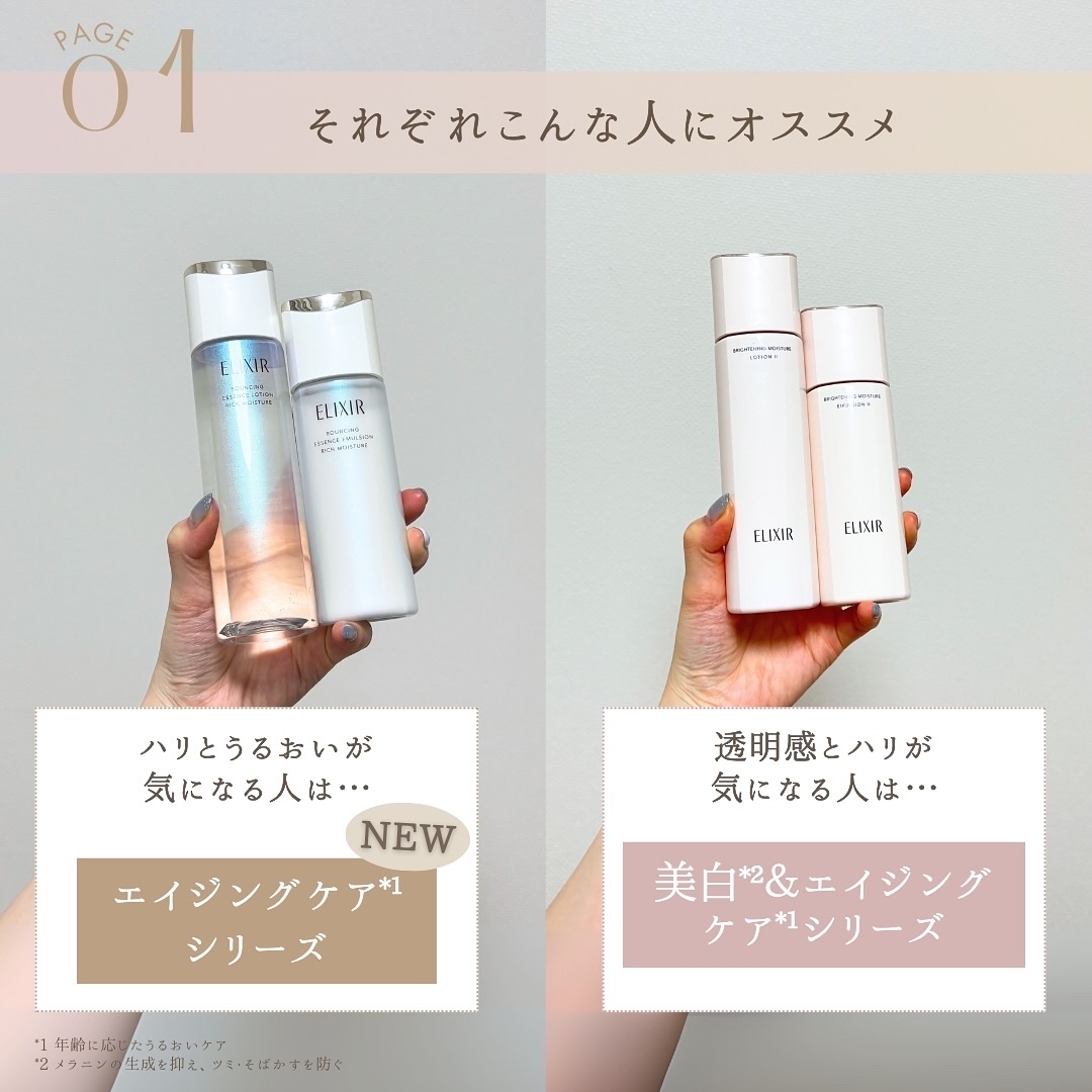 リフトモイスト ローション ＳＰ II /エリクシール/化粧水を使ったクチコミ（3枚目）