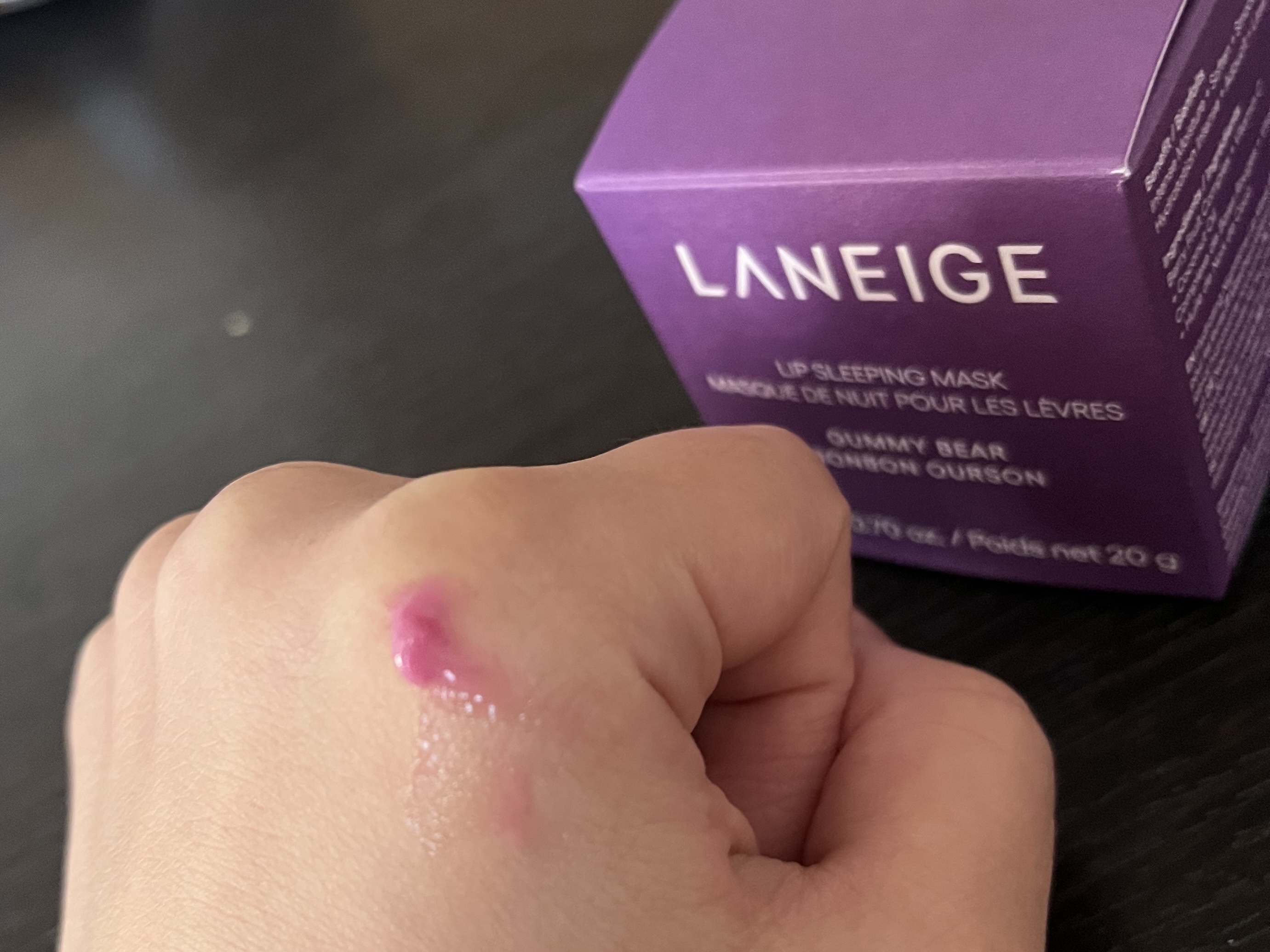 リップスリーピングマスク/LANEIGE/リップバームを使ったクチコミ（3枚目）