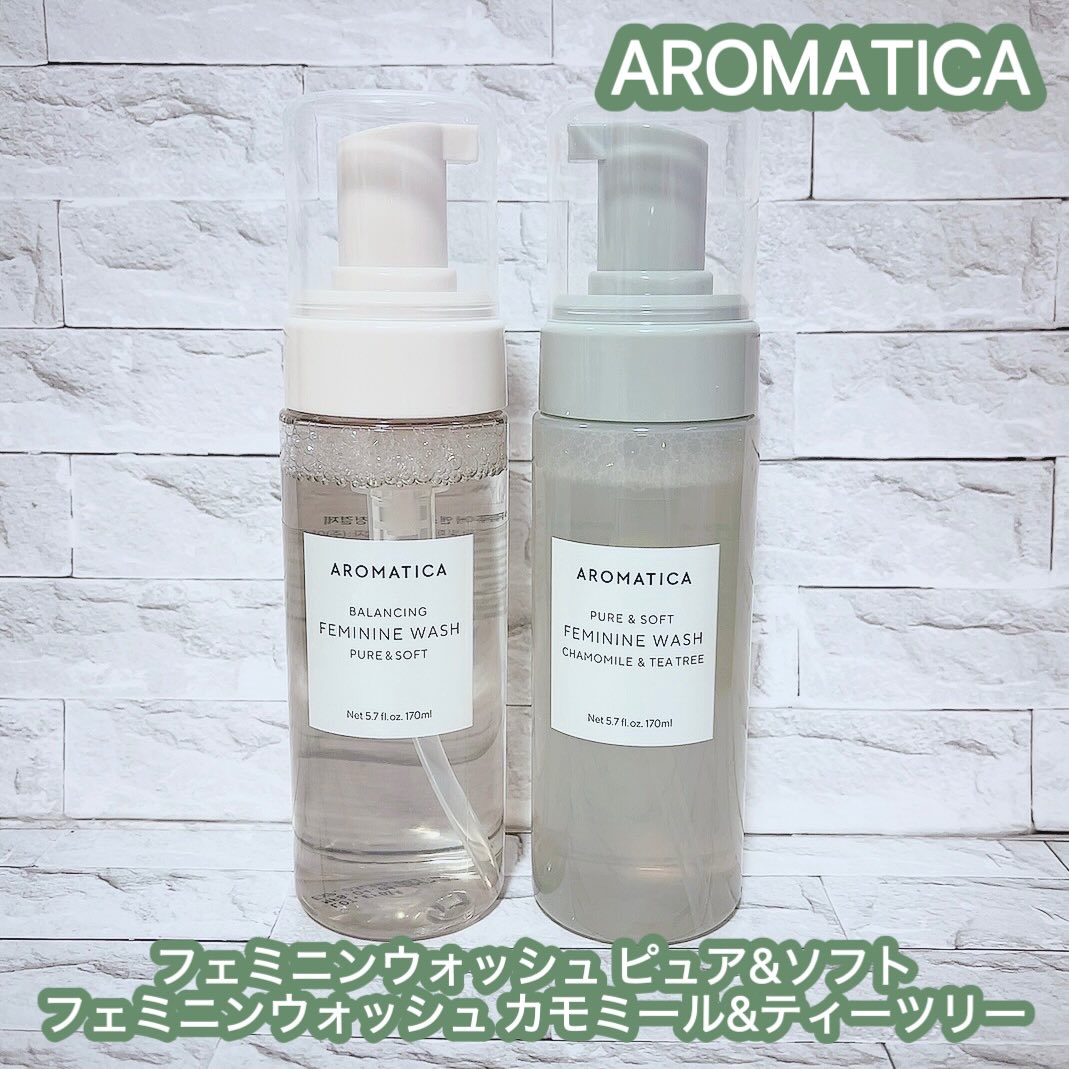 ピュア＆ソフトフェミニンウォッシュ /AROMATICA/デリケートゾーンケアを使ったクチコミ（1枚目）