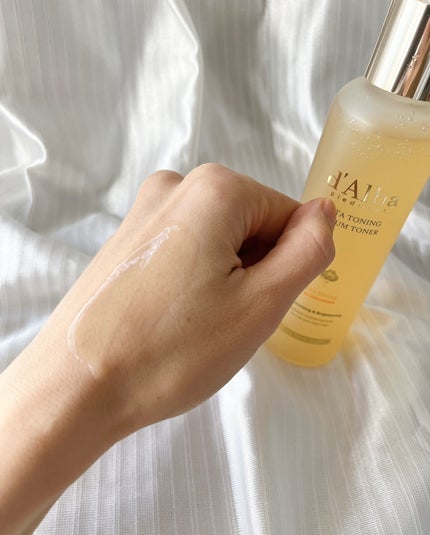 ビタトーニングセラムトナー/ダルバ/化粧水を使ったクチコミ(4枚目)