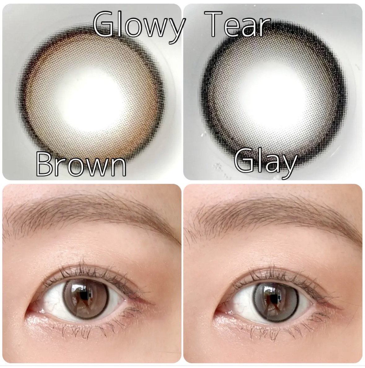 Double Tint 1day/OLENS/カラーコンタクトレンズを使ったクチコミ（2枚目）