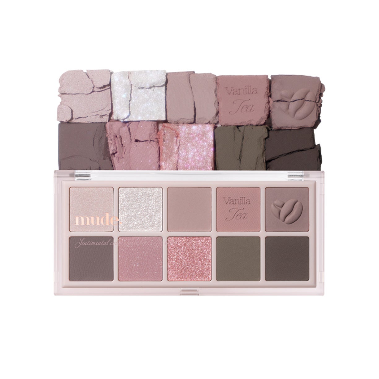 MDショールモーメント アイシャドウパレット 06 バニラティーラテ