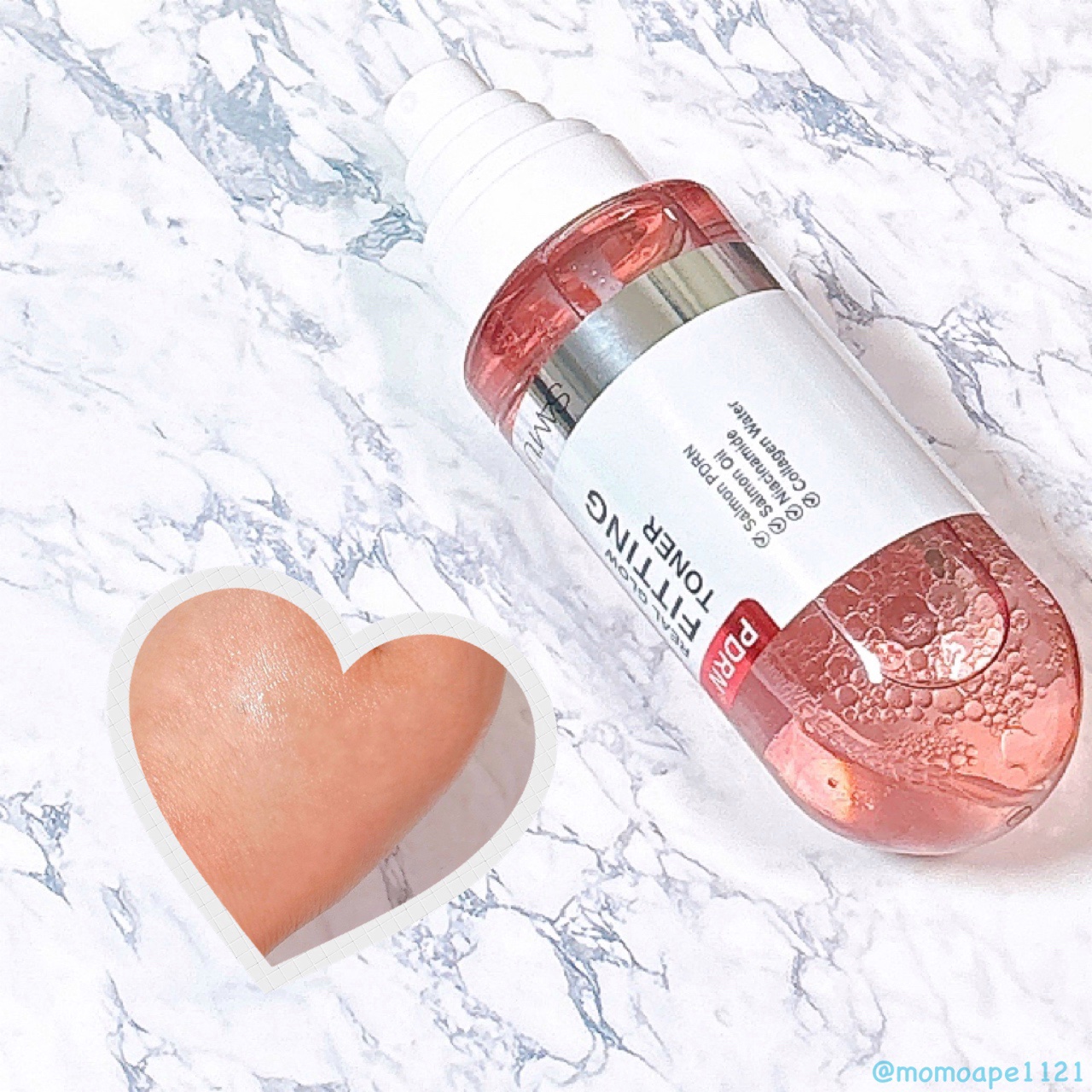 PDRNリアルグロウフィッティングトナー/SAM'U/ミスト状化粧水を使ったクチコミ（2枚目）