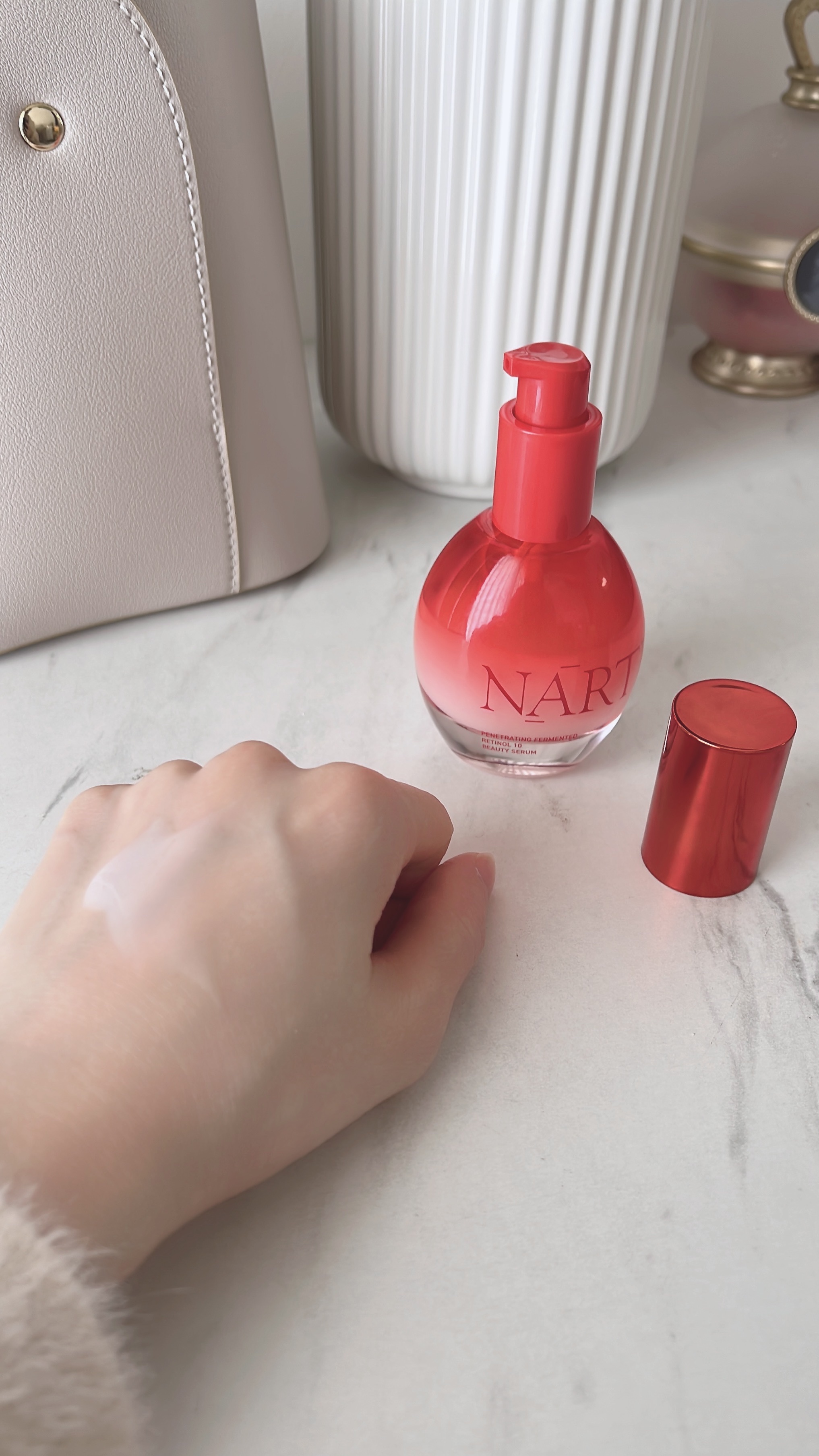 浸透発酵レチノールエッセンスセラム/NARTH/美容液を使ったクチコミ（3枚目）