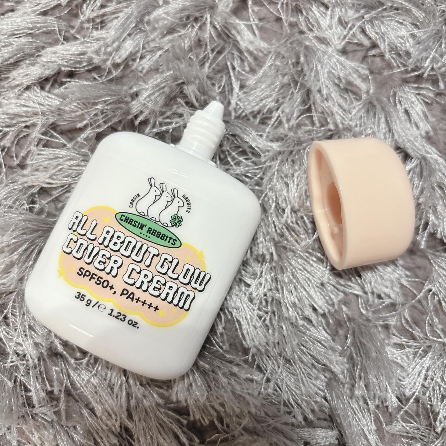 オールアバウトグロウカバークリーム/CHASIN'RABBITS/日焼け止めクリームを使ったクチコミ(2枚目)