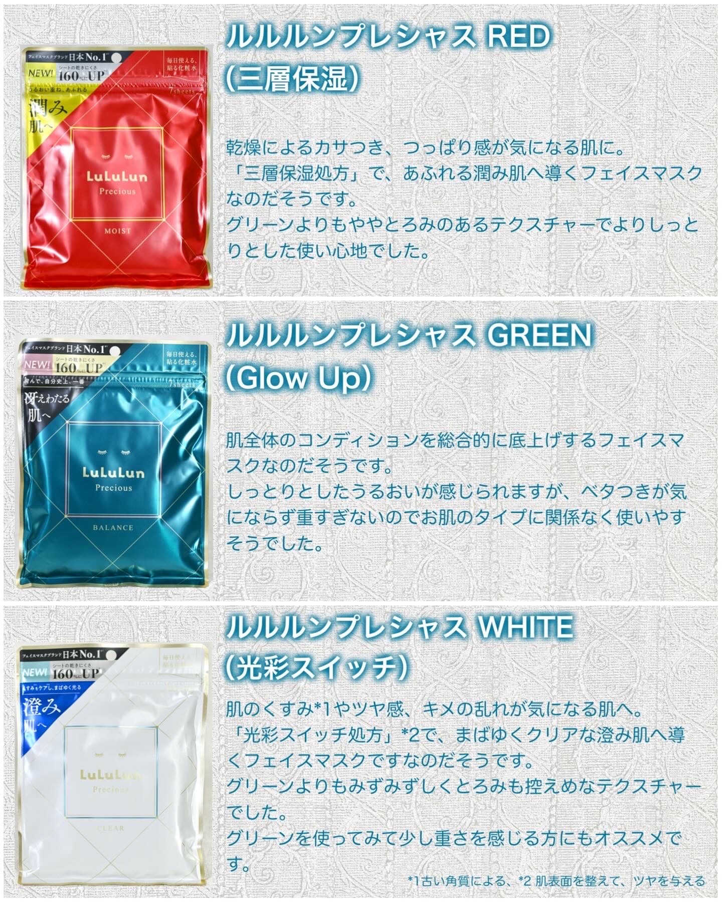 ルルルンプレシャス GREEN（Glow Up）/ルルルン/シートマスク・パックを使ったクチコミ（3枚目）