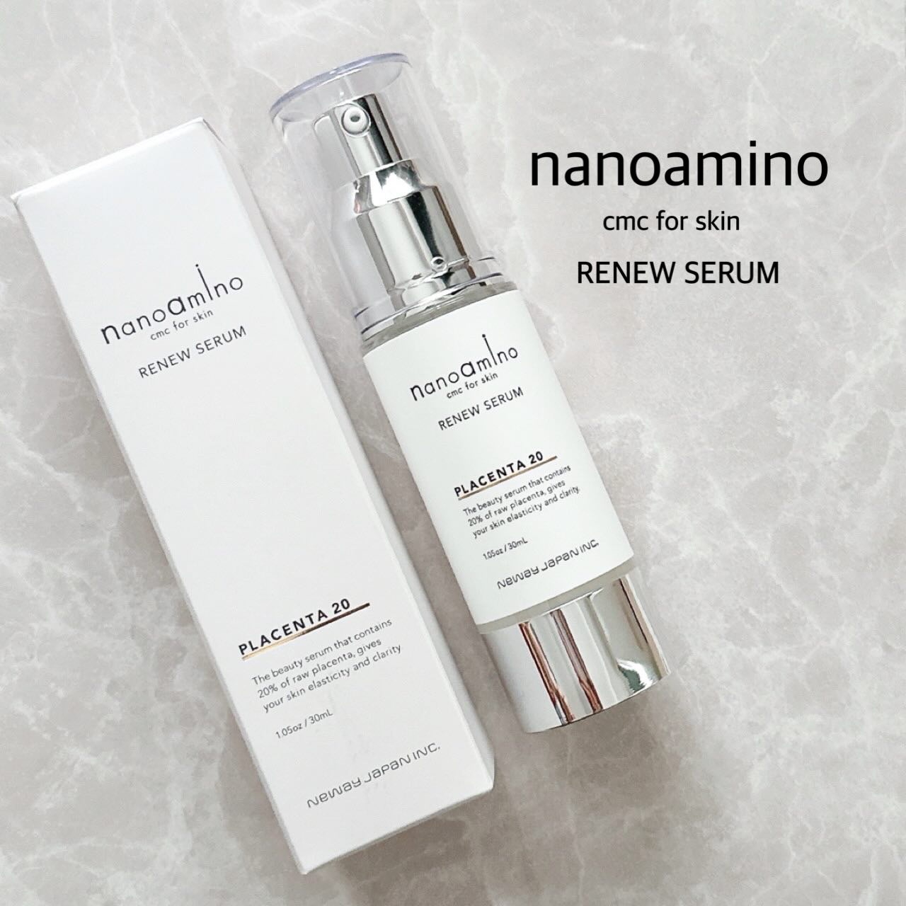 ナノアミノリニューセラム/ナノアミノ/美容液を使ったクチコミ（1枚目）