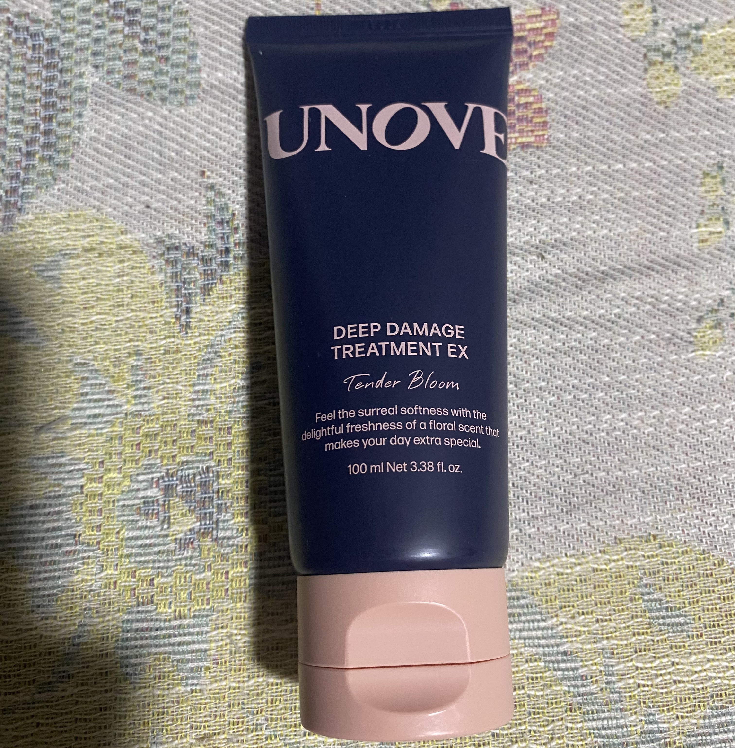 ディープダメージトリートメントEX テンダーブルーム(フレッシュフローラルムスク)/UNOVE/洗い流すヘアトリートメントを使ったクチコミ（2枚目）