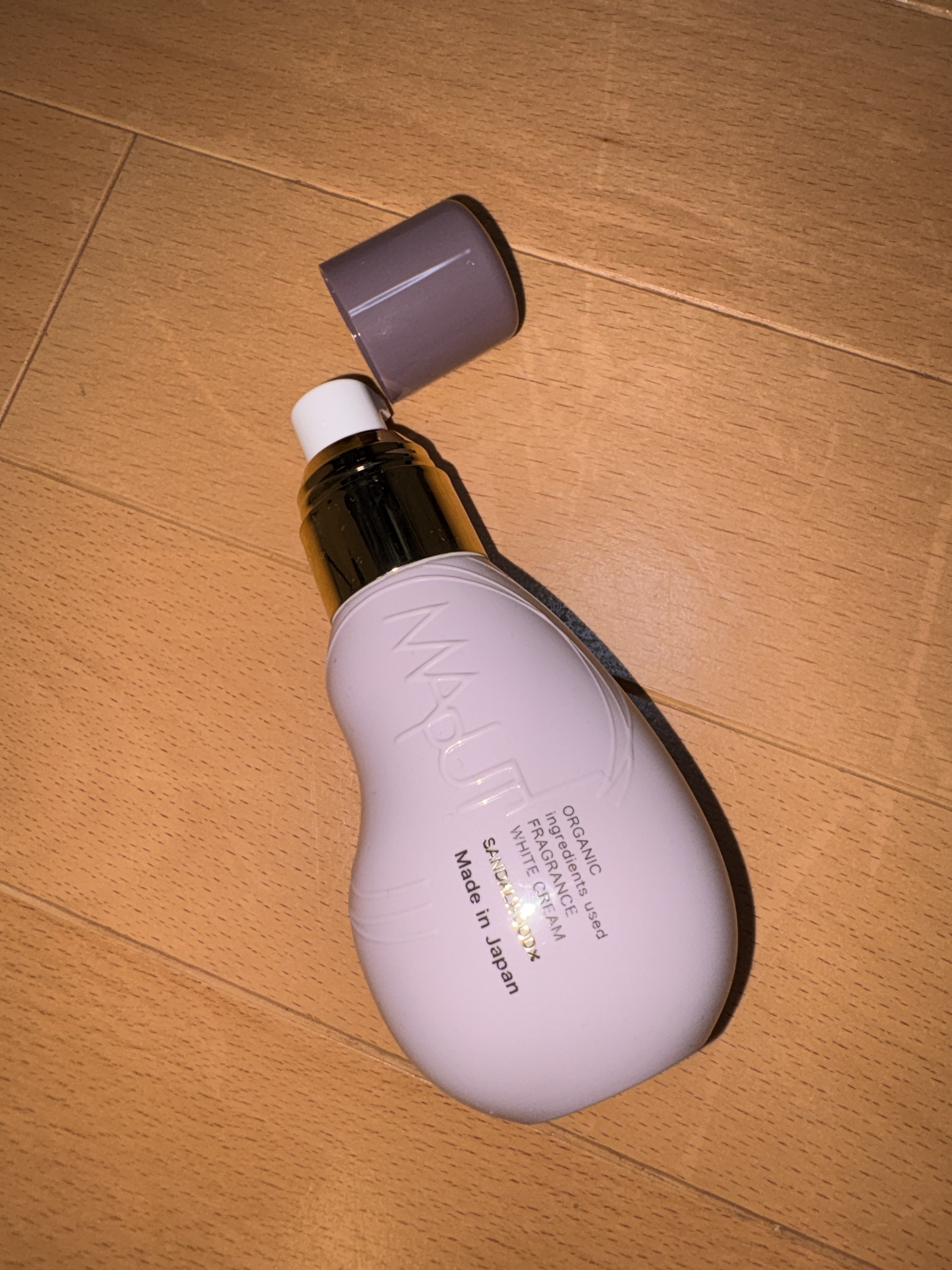 オーガニックフレグランスホワイトクリーム MAPUTI -サンダルウッド×マプティの香り-/MAPUTI/デリケートゾーンケアを使ったクチコミ（1枚目）