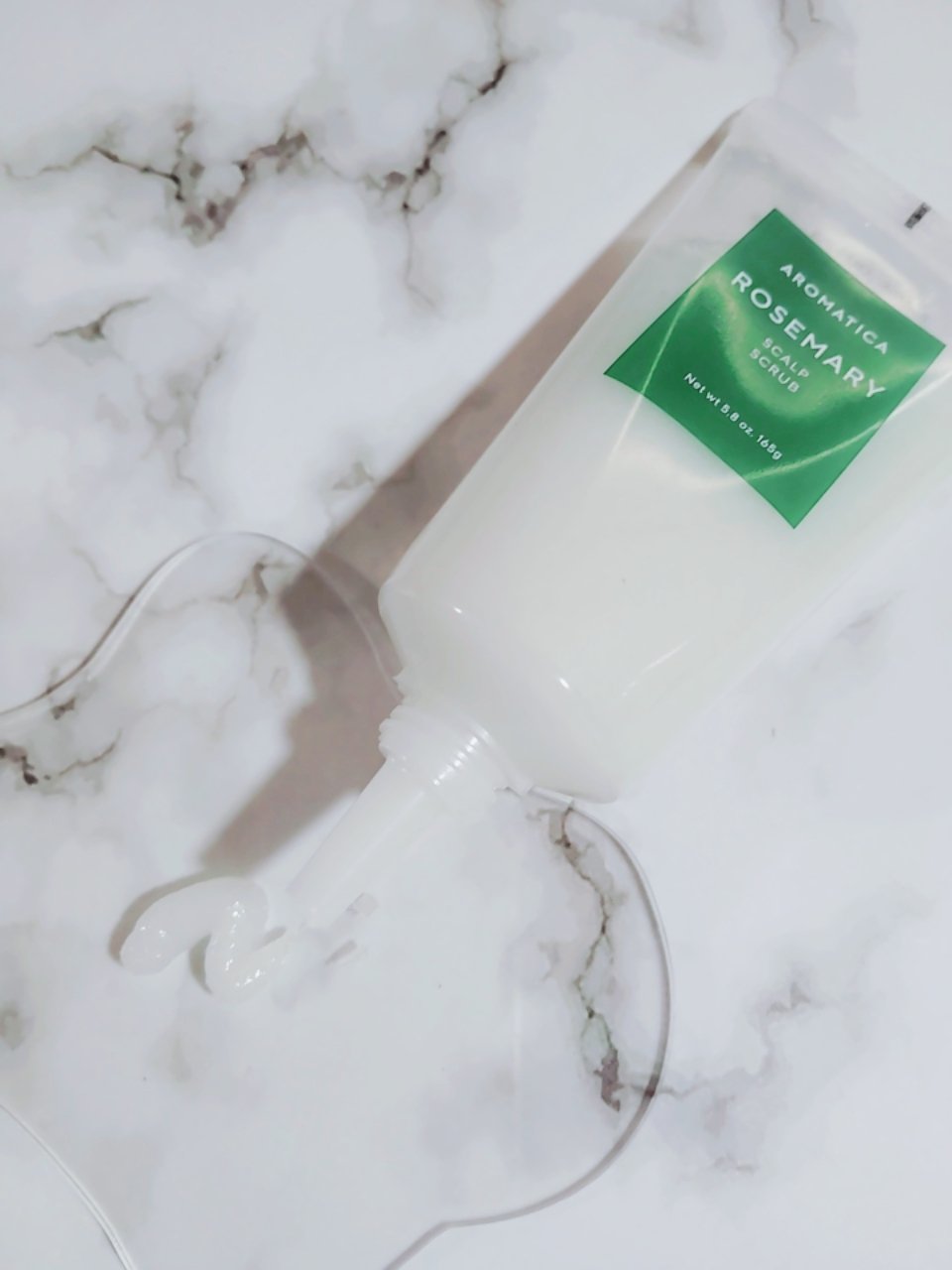 ローズマリー スカルプ スクラブ/AROMATICA/ヘッドスクラブを使ったクチコミ（1枚目）