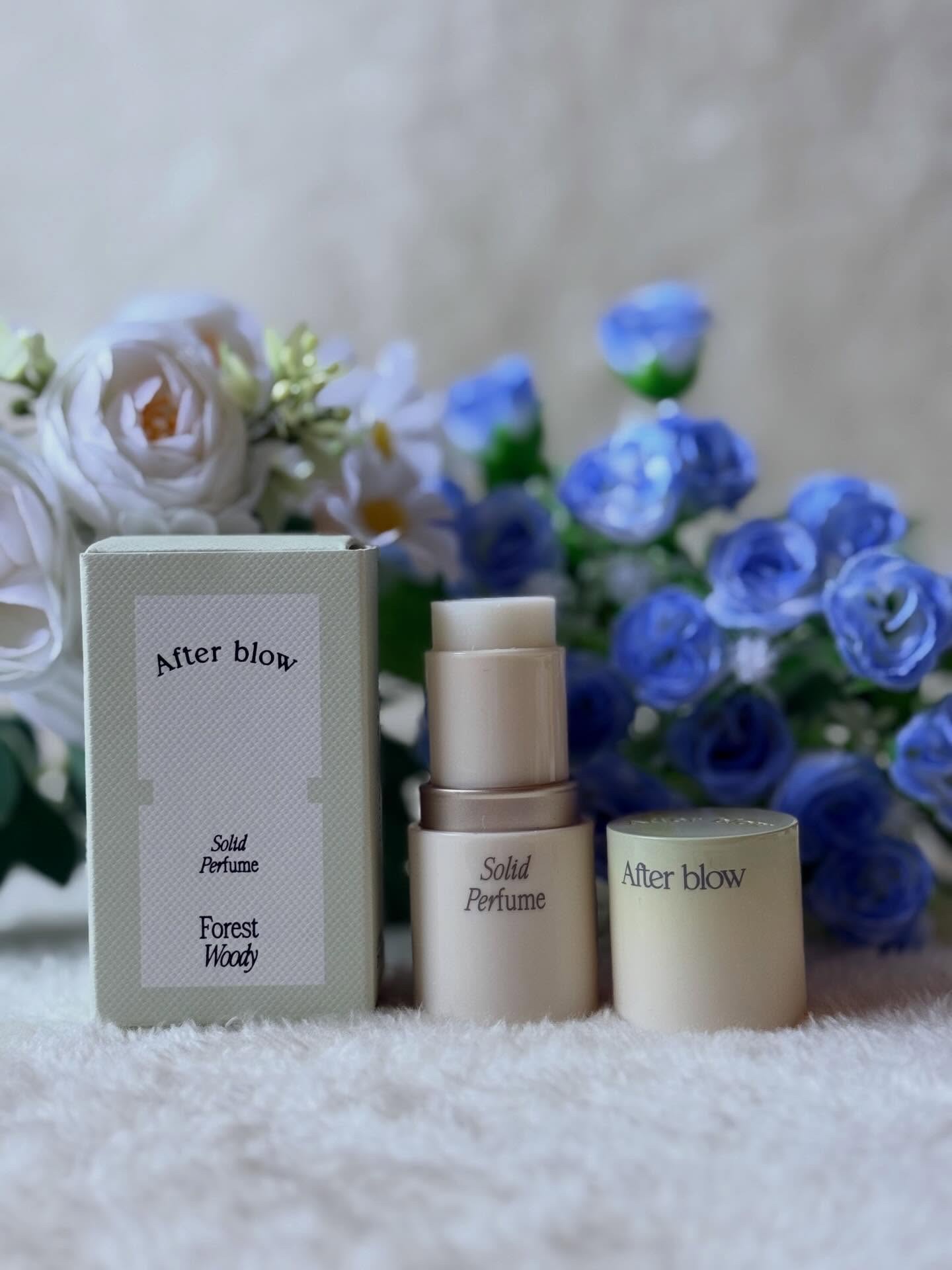 ソリッドパフューム フォレストウッディ/After blow/練り香水を使ったクチコミ（2枚目）