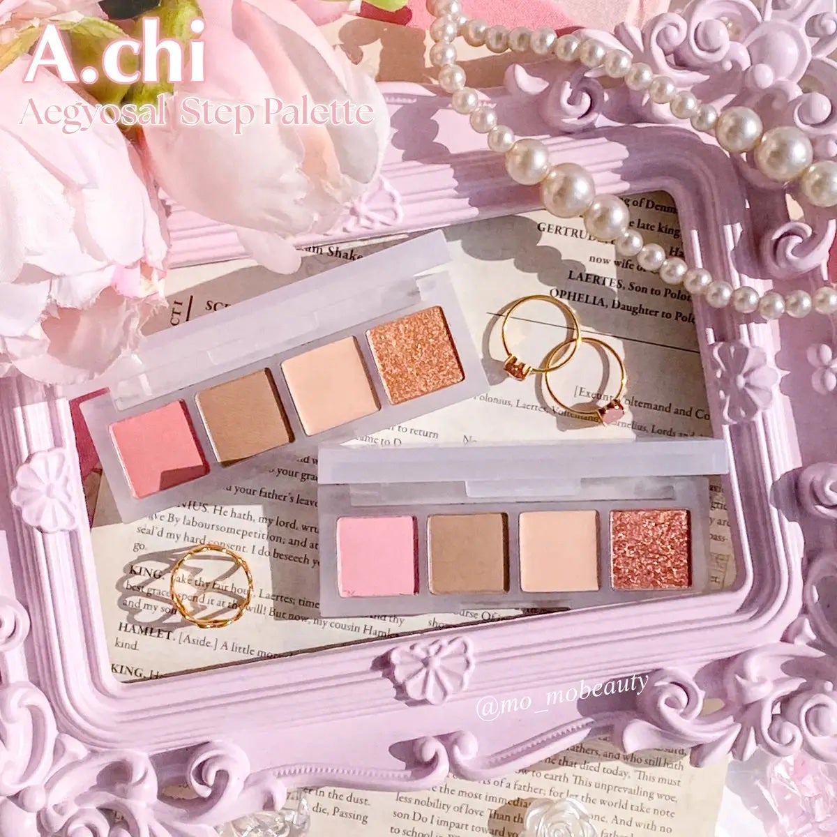 AEGYOSAL STEP PALETTE/A.chi/アイシャドウパレットを使ったクチコミ(1枚目)