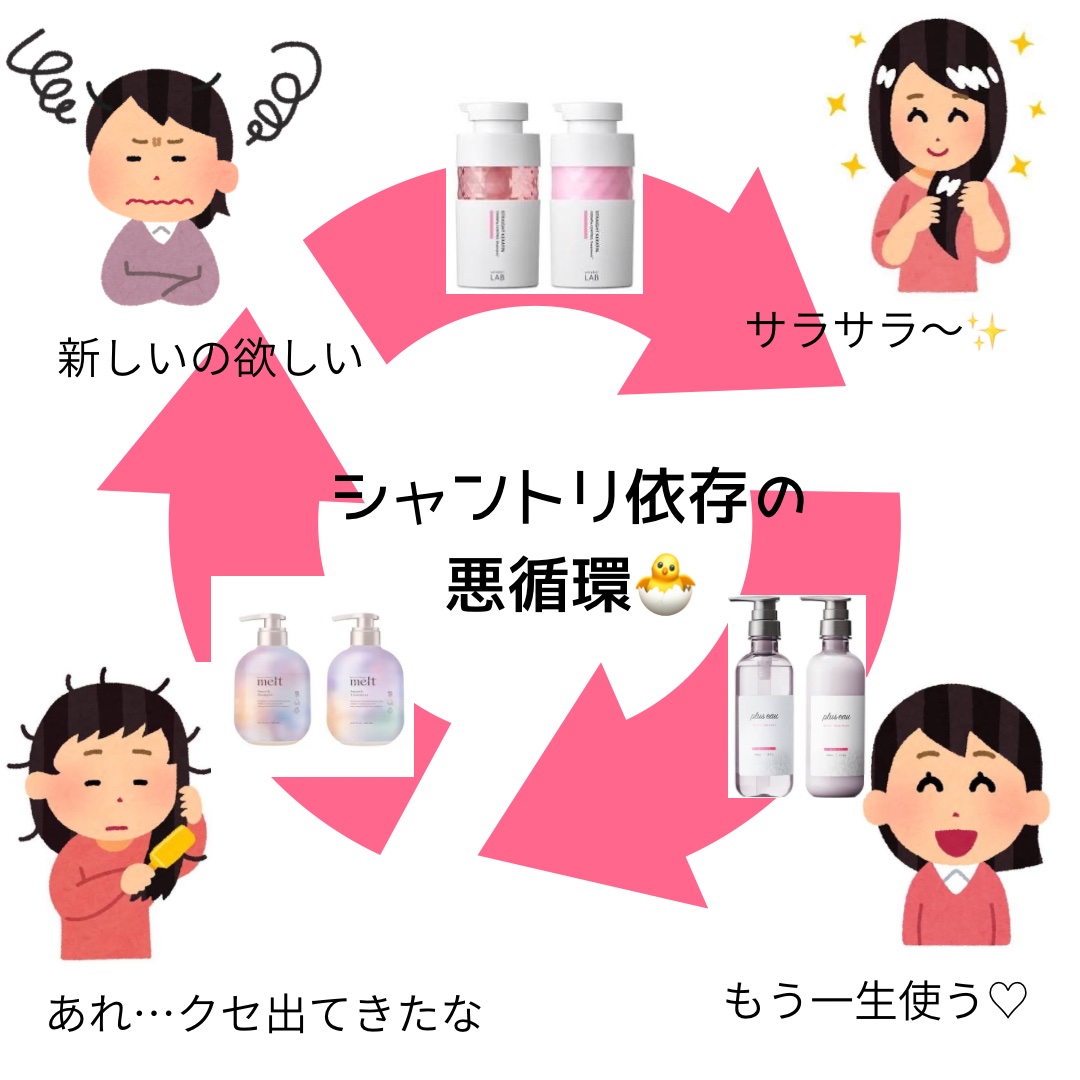 プリュスオー メルティシャンプー/メルティトリートメント/plus eau/市販シャンプーを使ったクチコミ（3枚目）