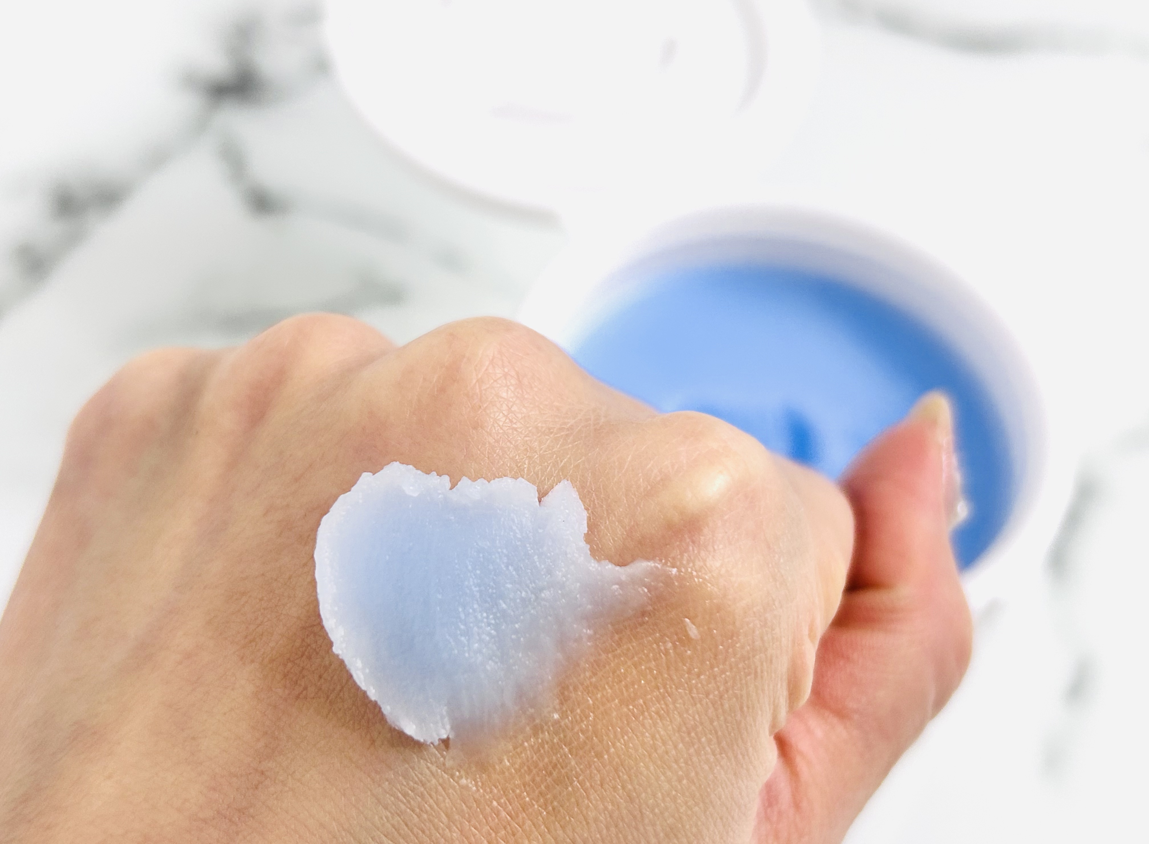 アズレンブルークレンジングバーム/原料工房/クレンジングバームを使ったクチコミ（3枚目）