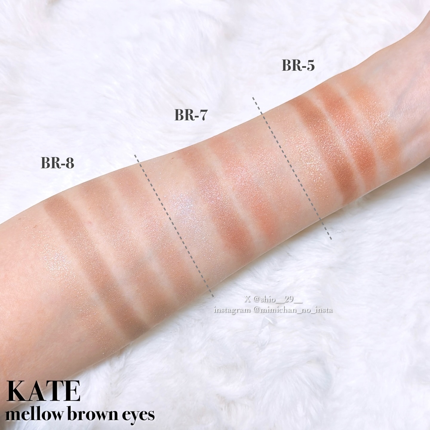 ケイト メロウブラウンアイズ/KATE/アイシャドウパレットを使ったクチコミ（3枚目）