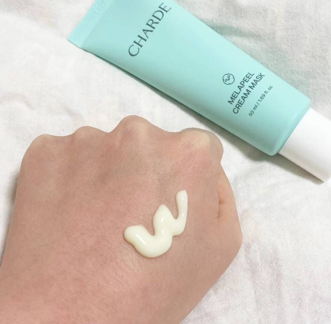 メラピールクリームマスク/CHARDE/ピーリングを使ったクチコミ（2枚目）