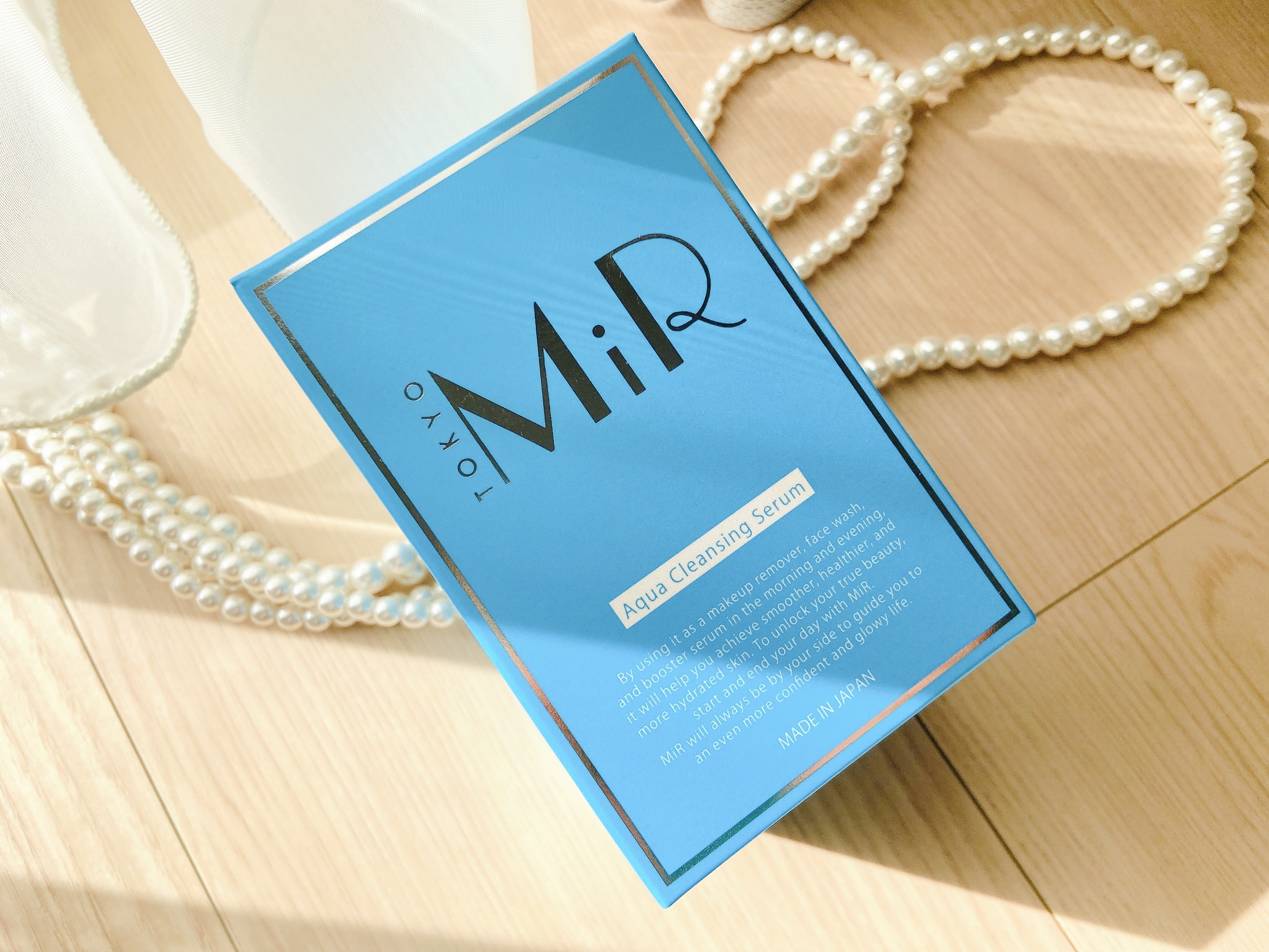 MiR アクアクレンジングセラム/MiR/クレンジングウォーターを使ったクチコミ（2枚目）